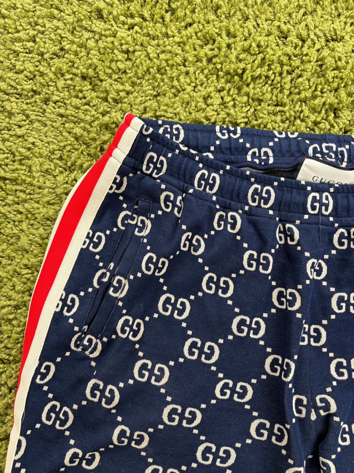 Pantalone Gucci Monogram Blu Multicolor XL