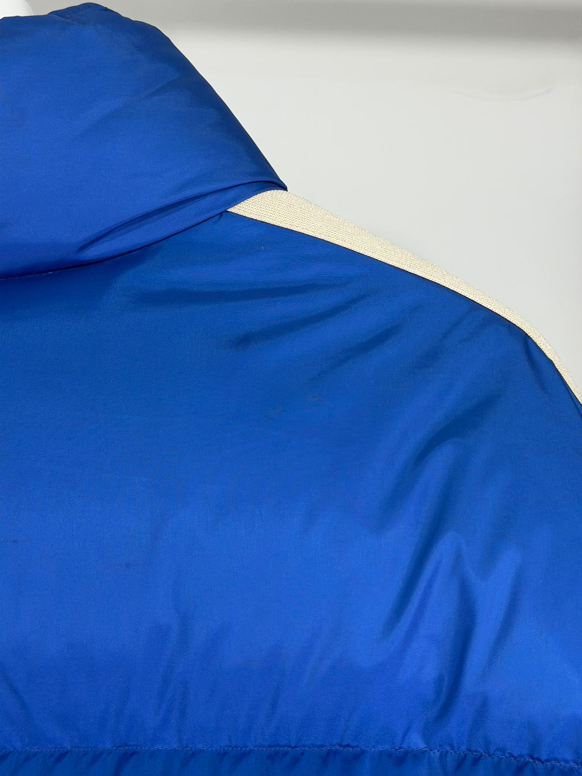 Moncler X Palm angels Size 5=XL blu e bianco