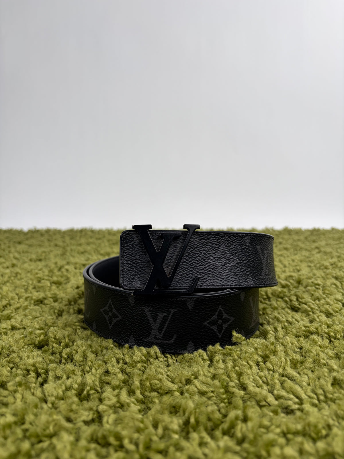Cintura Louis Vuitton Nera Reversibile 100/40 115cm