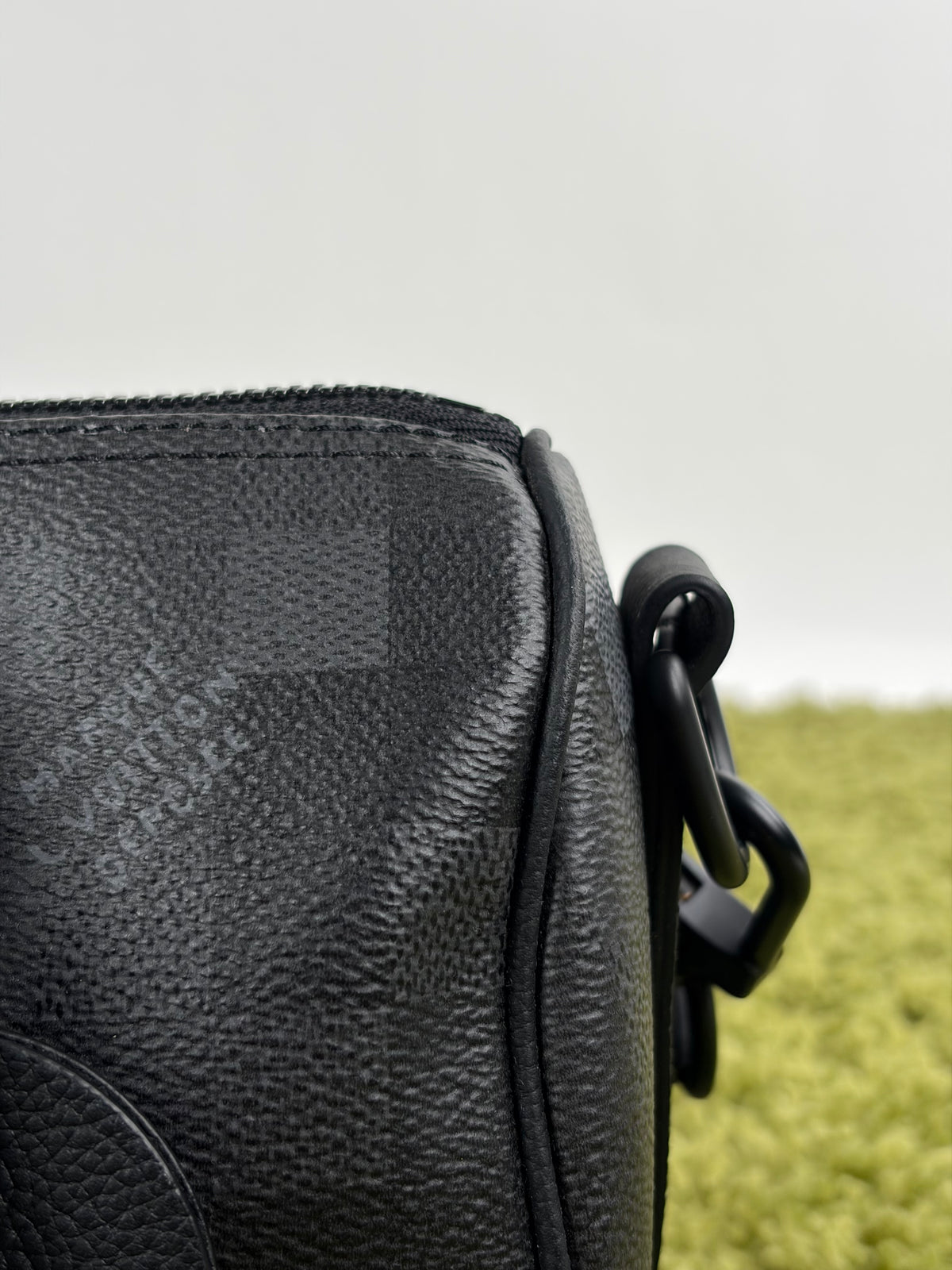 Borsa Louis Vuitton Keepall Bandoulière 25 Nera