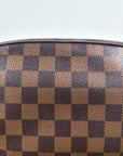 Beauty Case Louis Vuitton in tela Damier Marrone