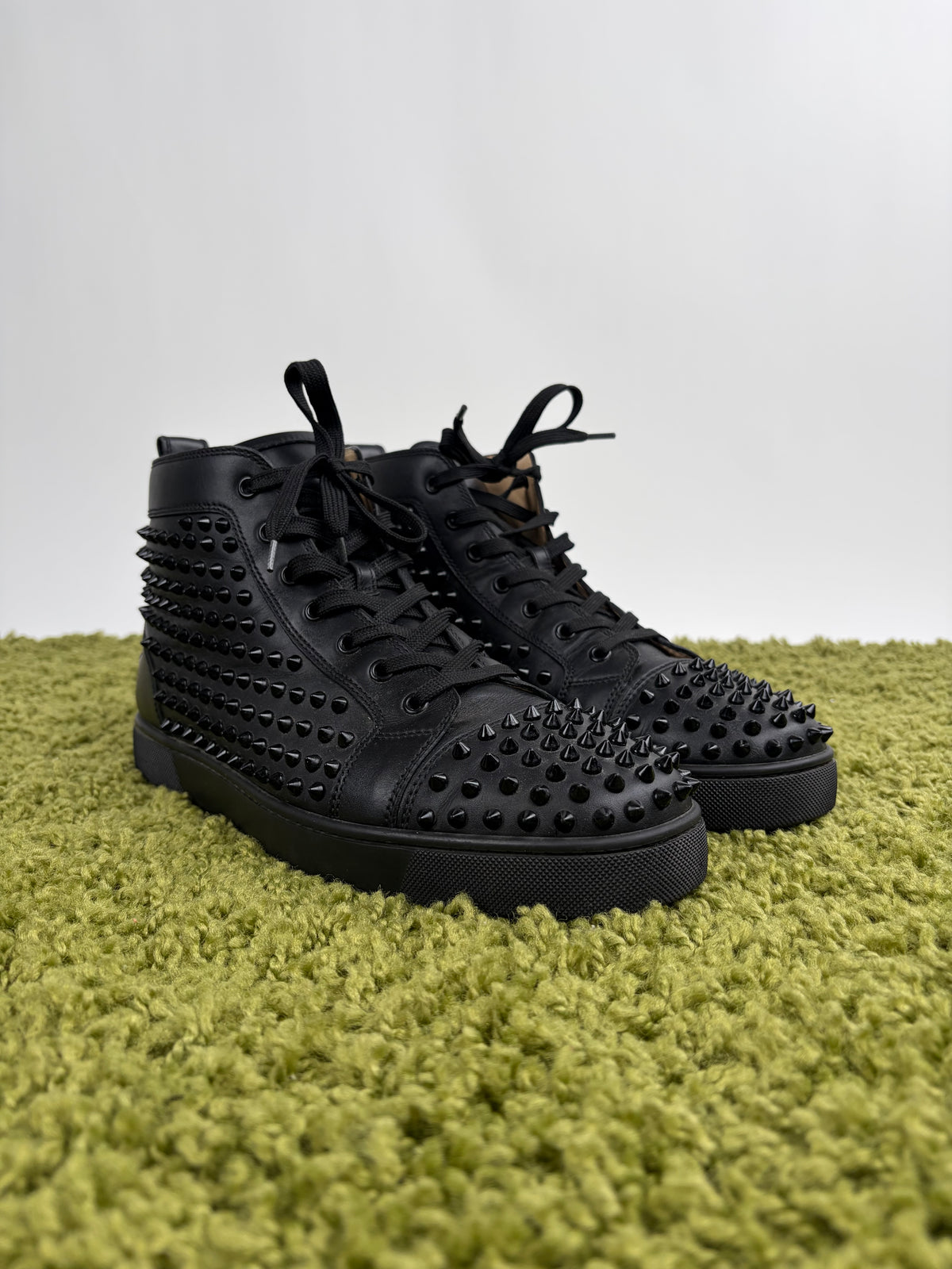 Christian Louboutin Spikes High Nero 45
