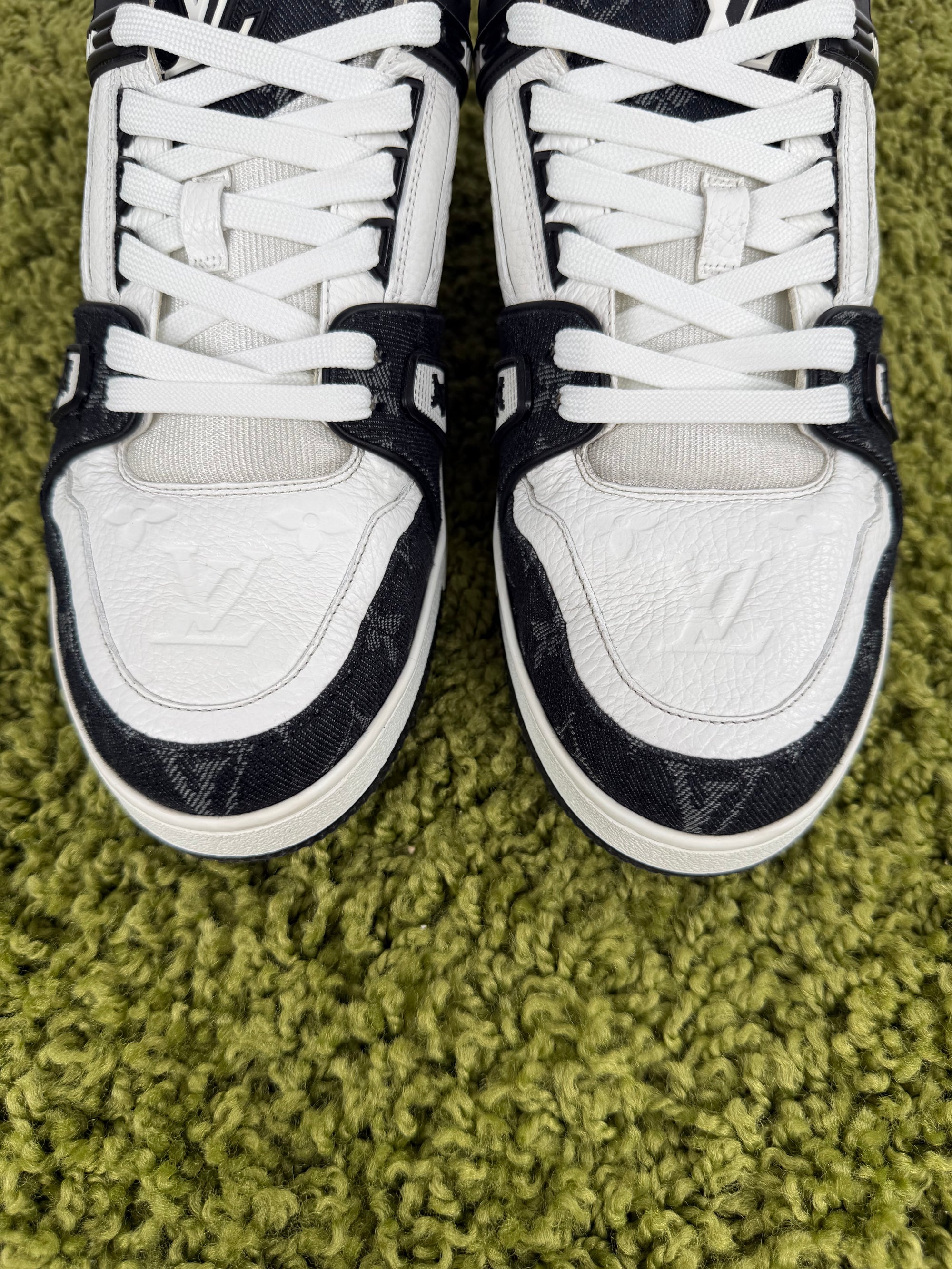 Louis Vuitton Trainer Denim Nera 9