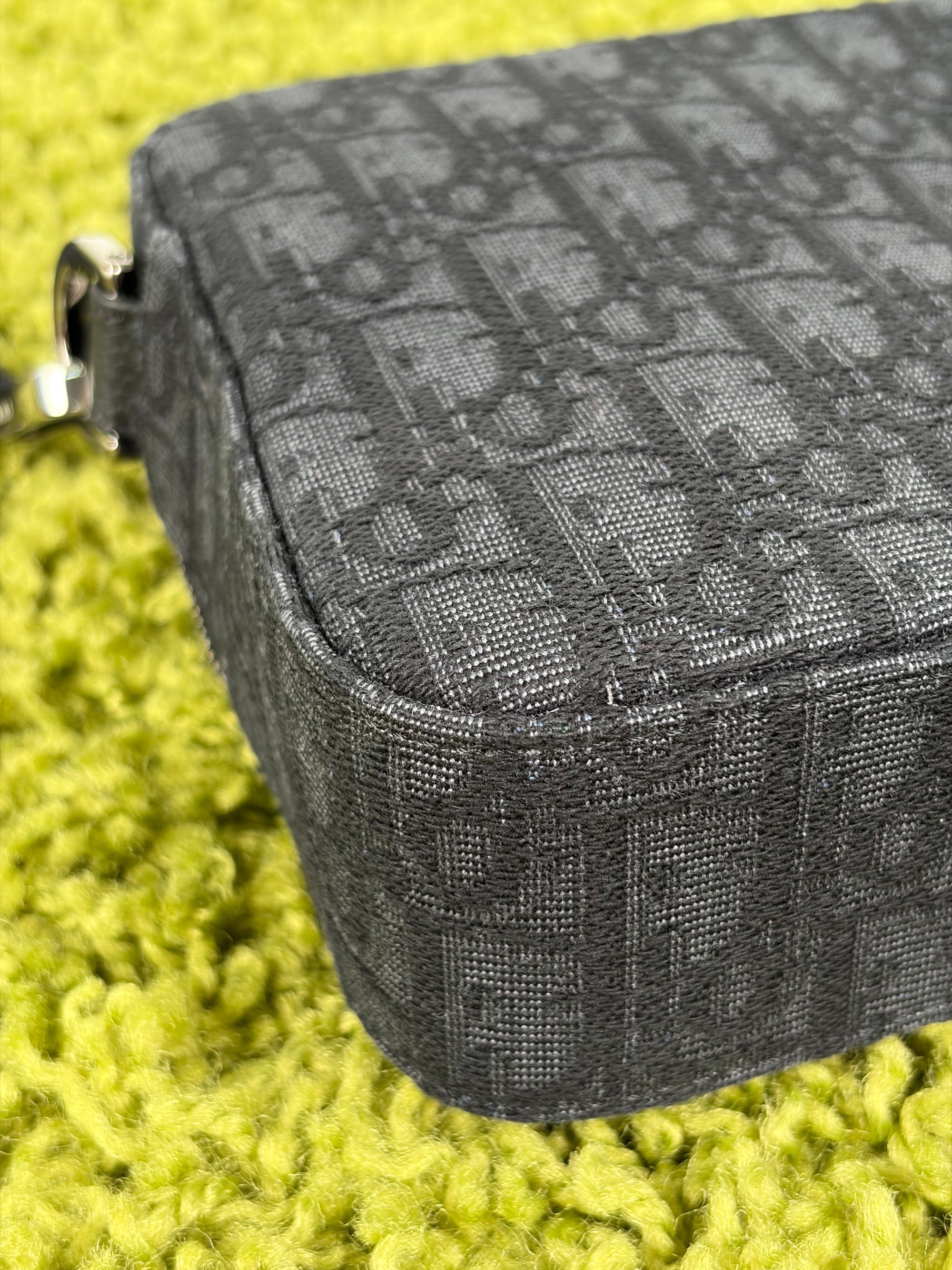 Borsello Dior monogram nero