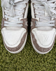 Louis Vuitton Trainer in Denim Marrone 7.5