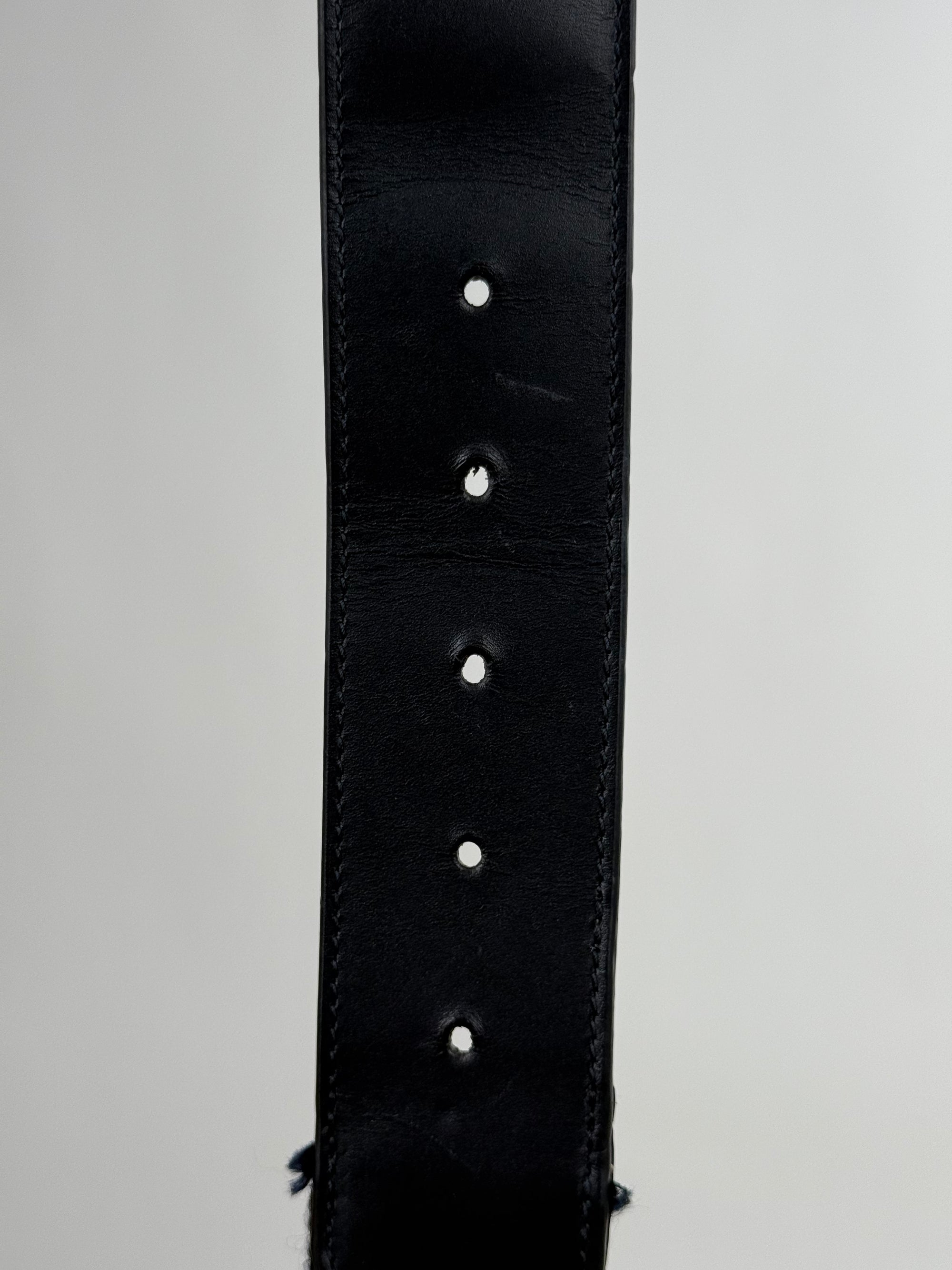 Cintura Gucci blu Multicolor 90/36