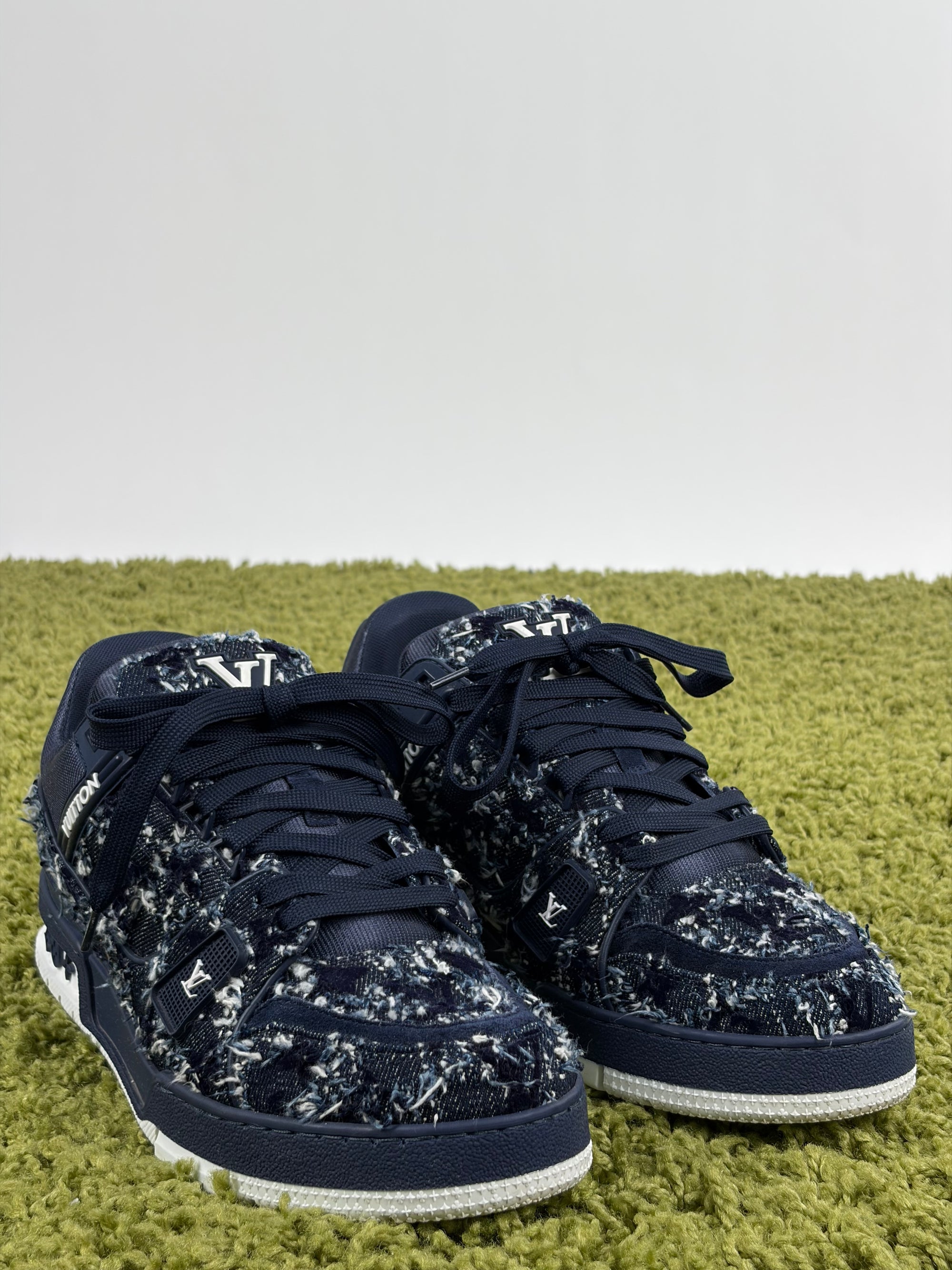 Louis vuitton trainer Size 7=41 calza 42 in denim