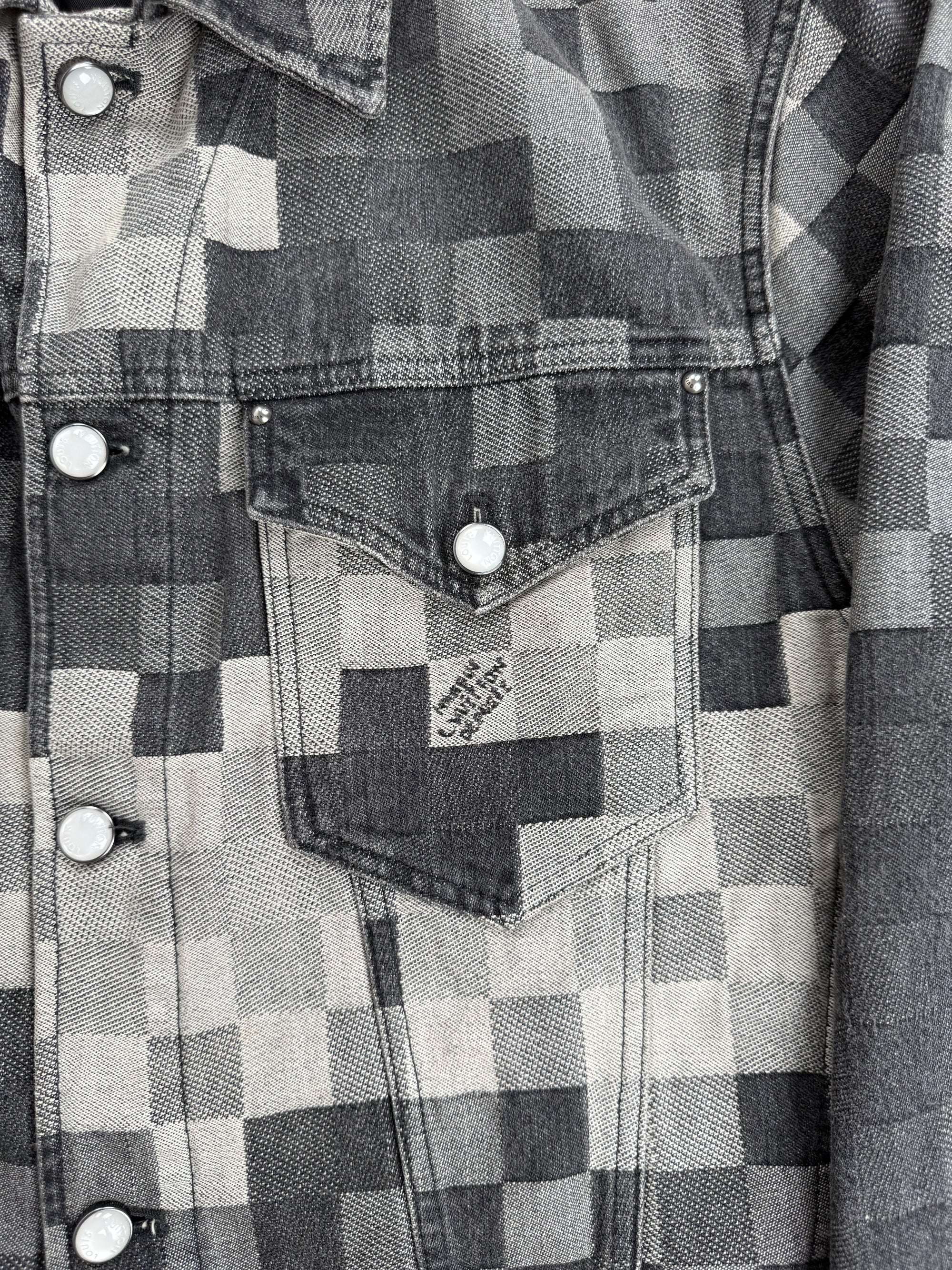 Completo Louis Vuitton Grigio Giacca 48 Jeans 29