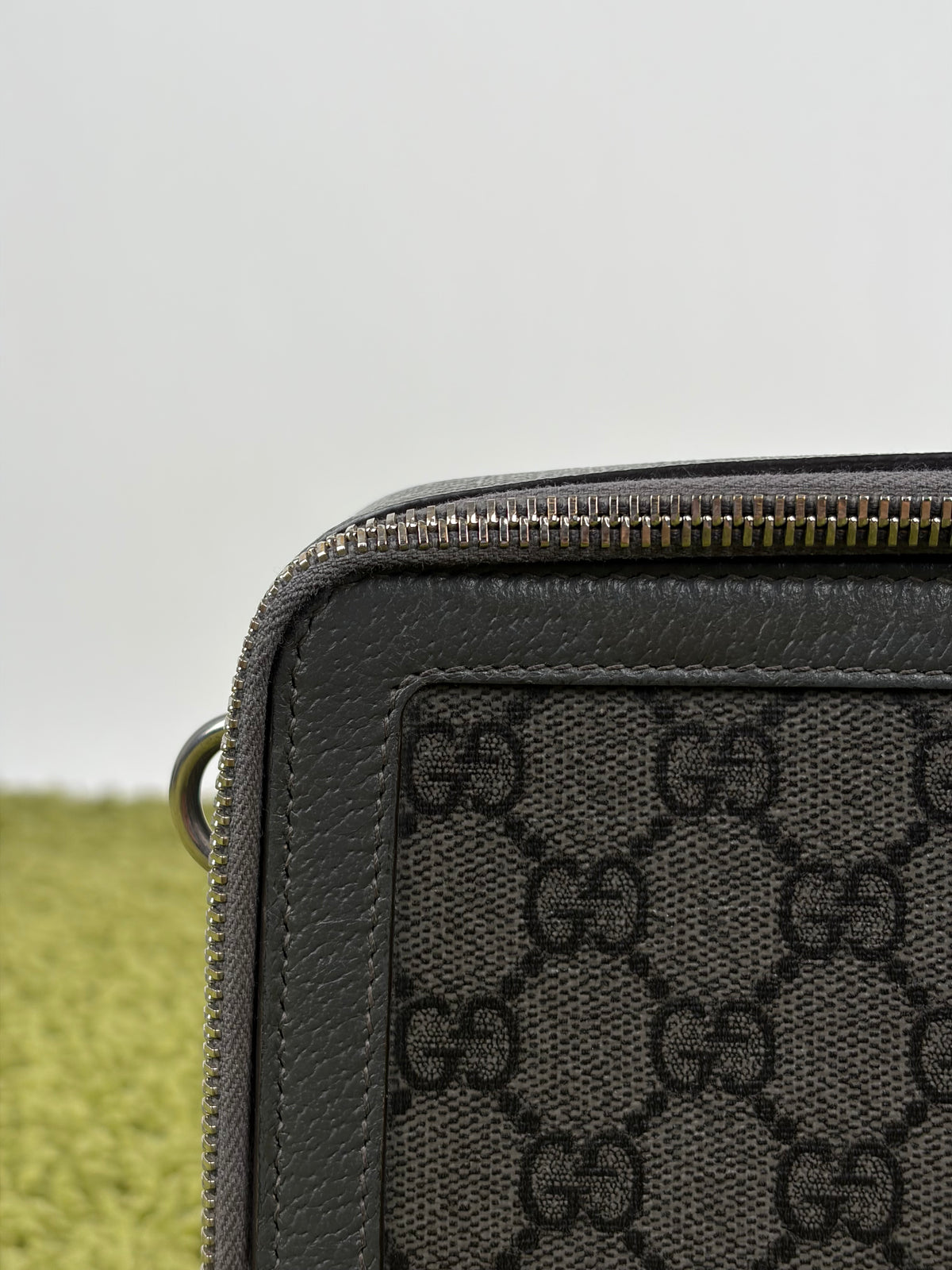 Borsa Gucci Ophidia in Tela GG Verde con tracolla rimovibile