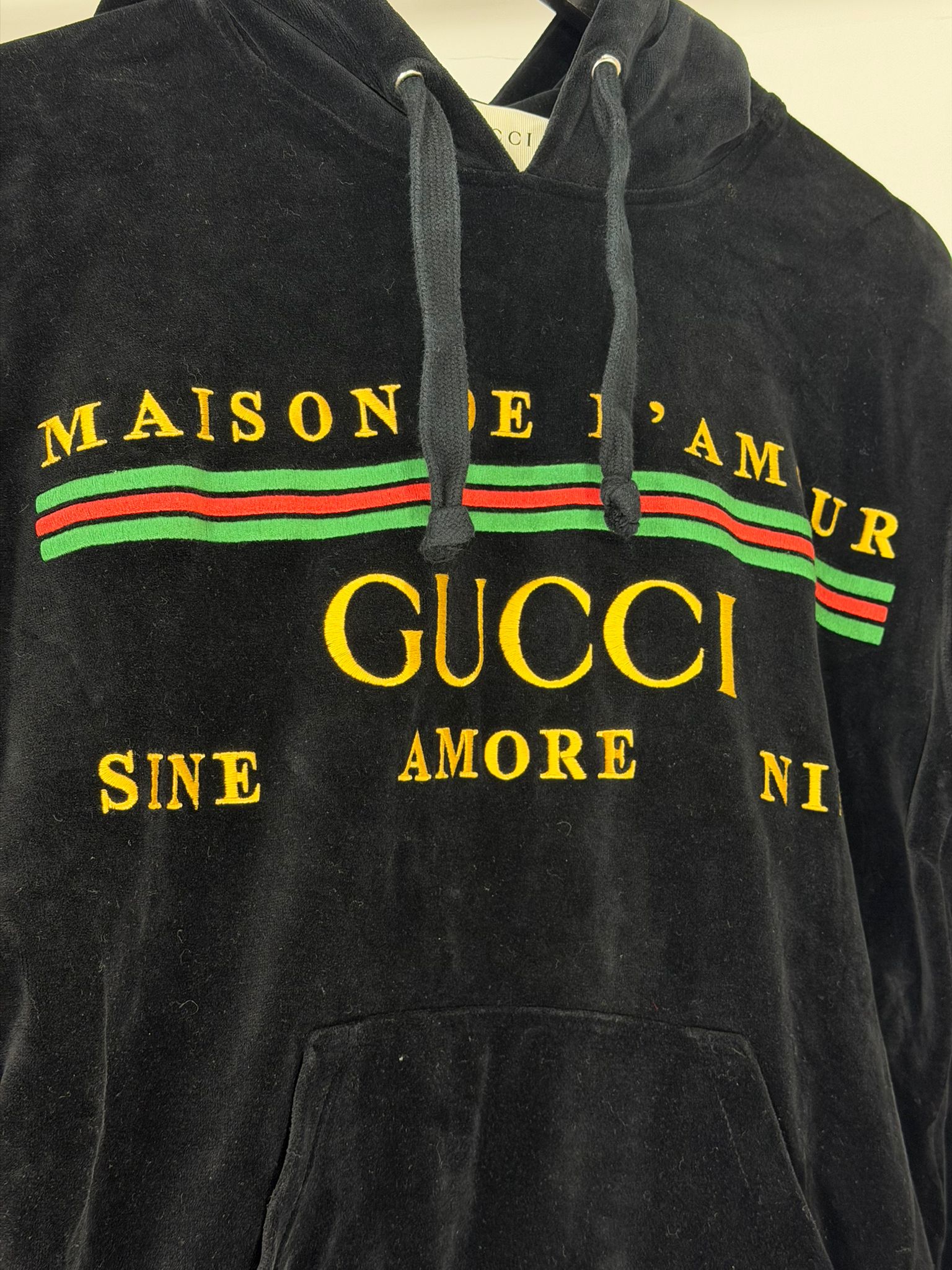 Felpa Gucci Size S nera