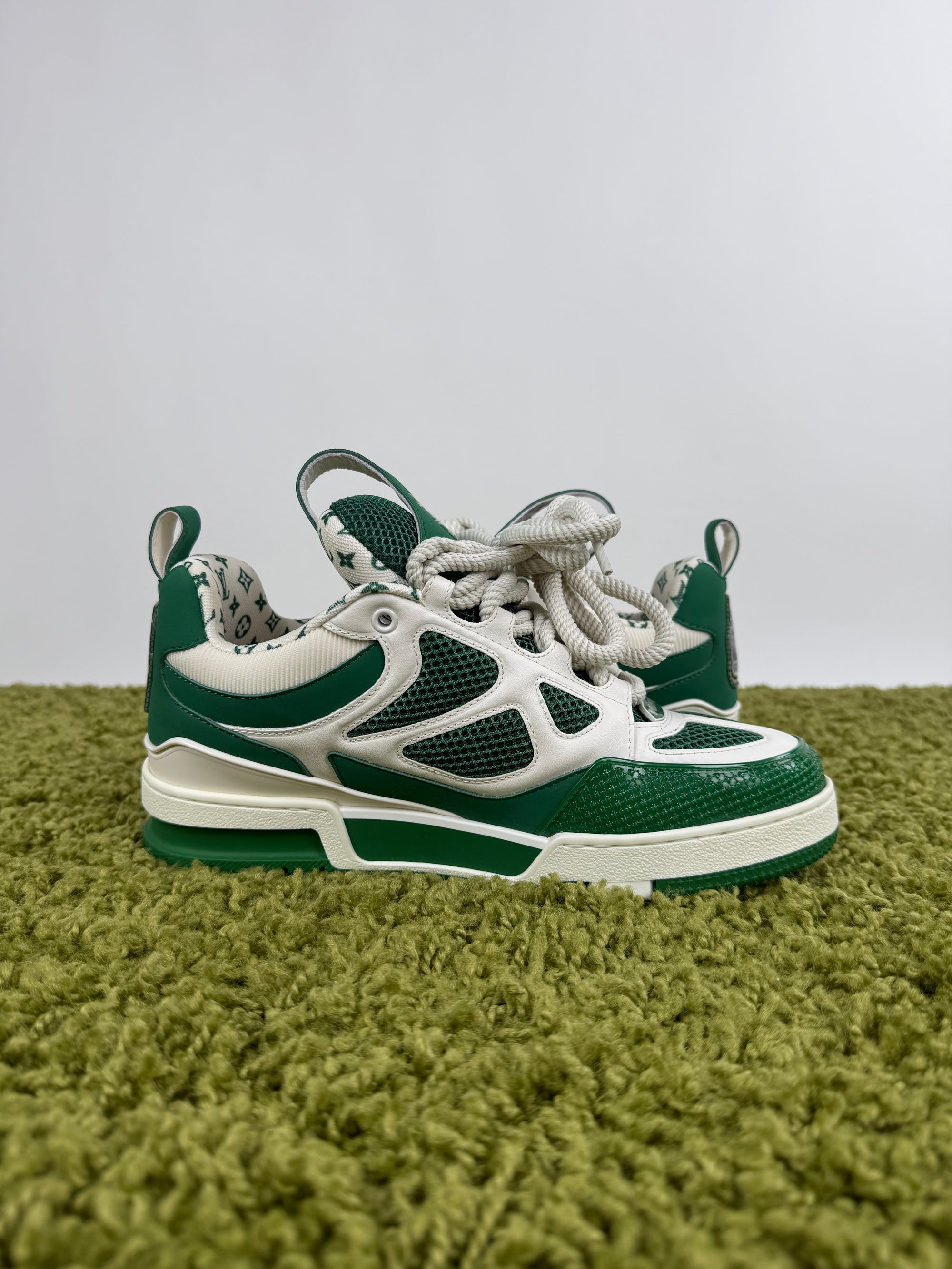 Louis Vuitton Skate Verde 7.5