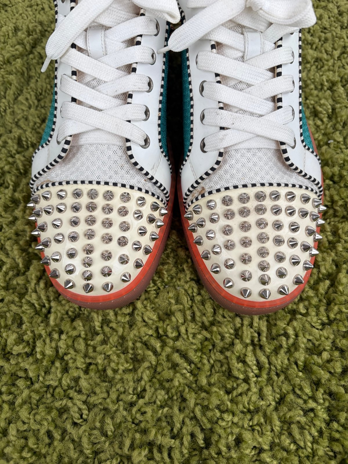 Christian Louboutin Spikes Low Multicolor 43 - Second Hand Di Fiore