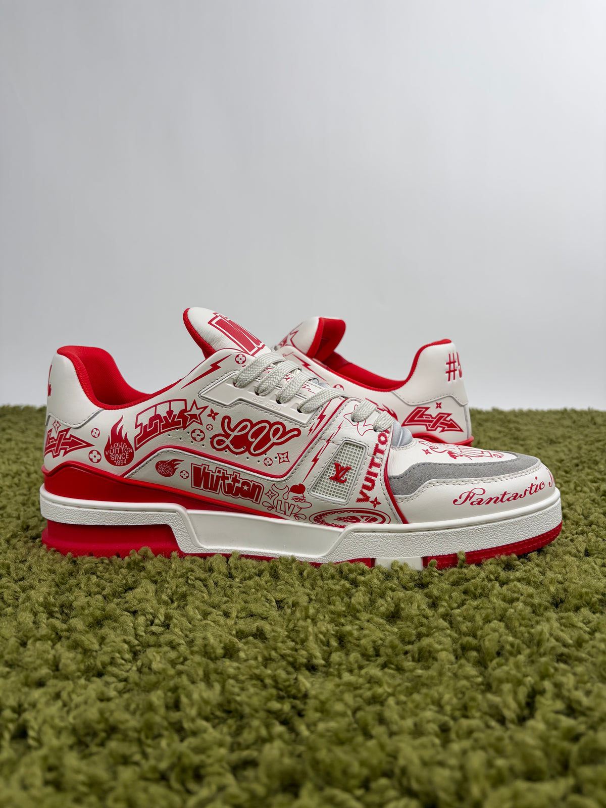 Louis Vuitton Trainer Rossa 10