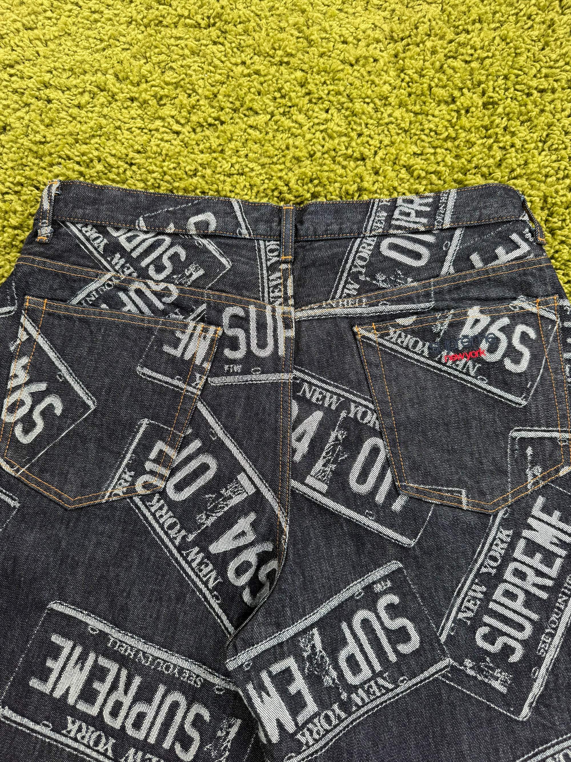 Jeans Baggy Rigid Indigo Supreme In denim 34