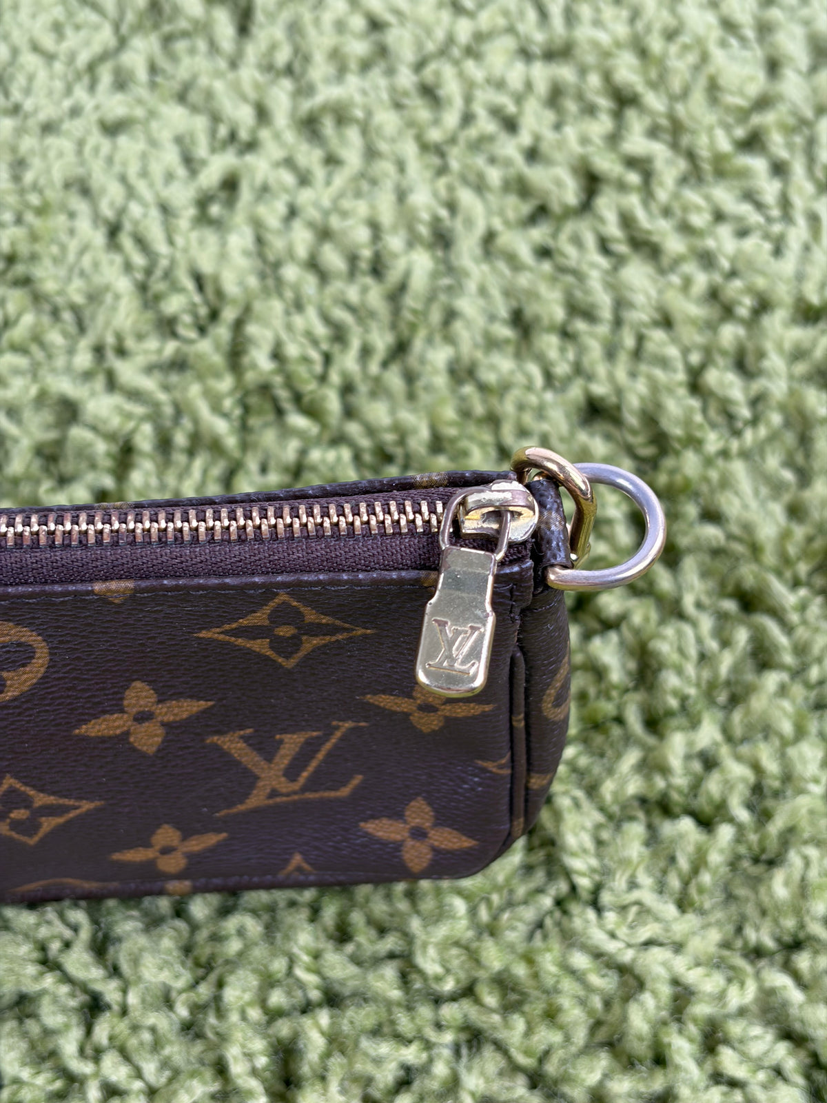 Mini Borsa Louis Vuitton Marrone