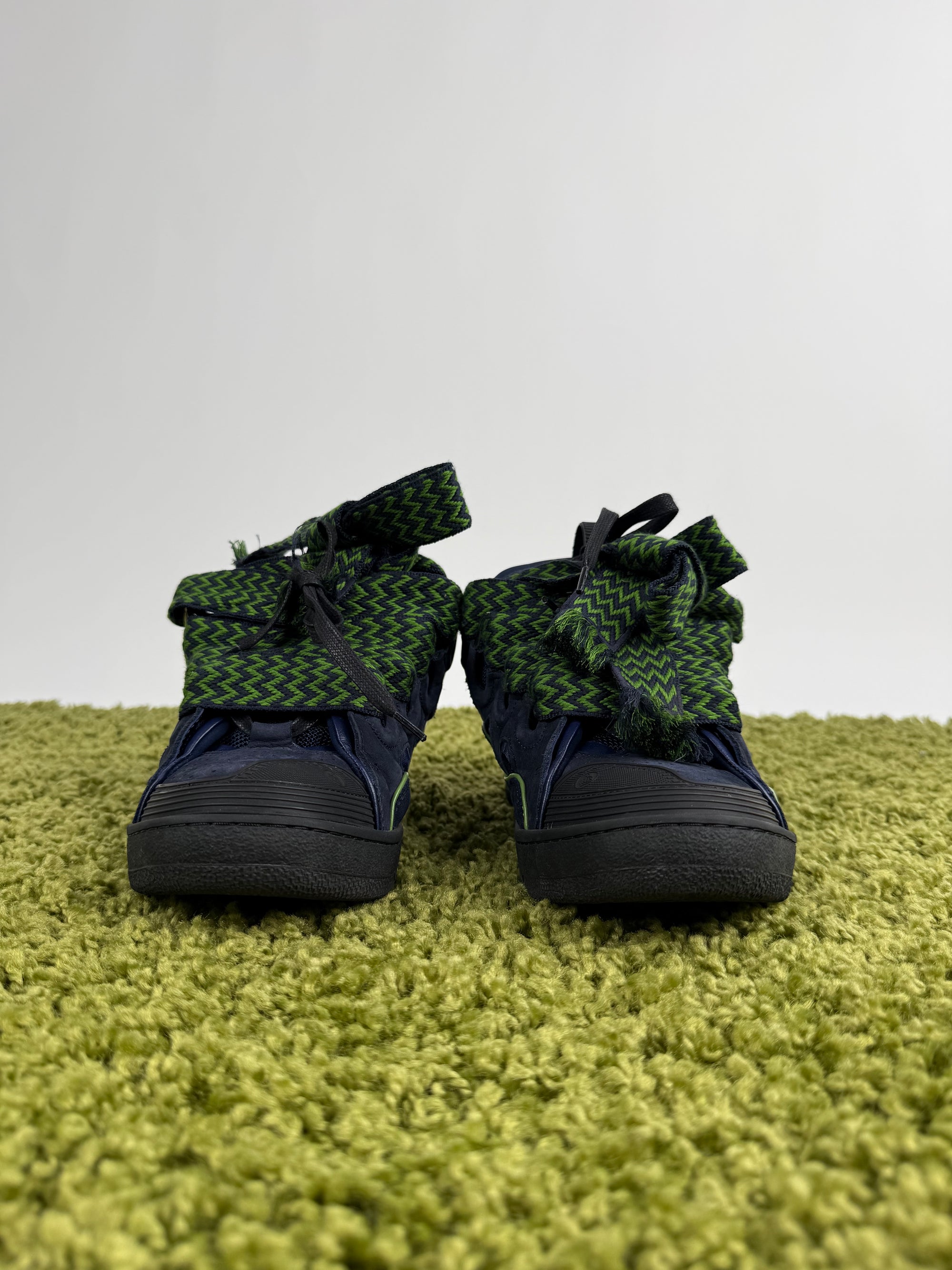 Lanvin Curb Sneaker Blu 41
