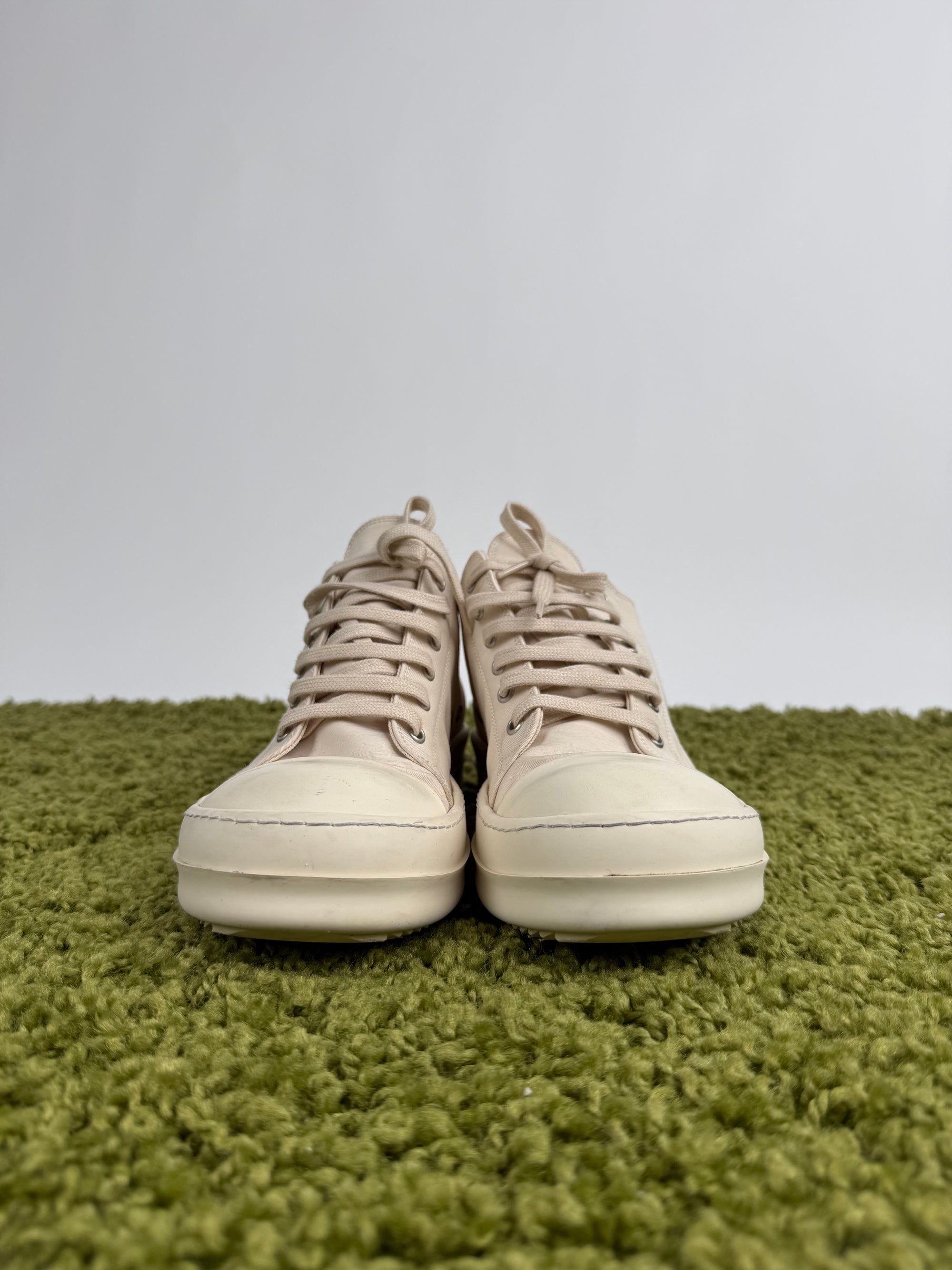 Rick Owens Low Sneaker Bianca 41