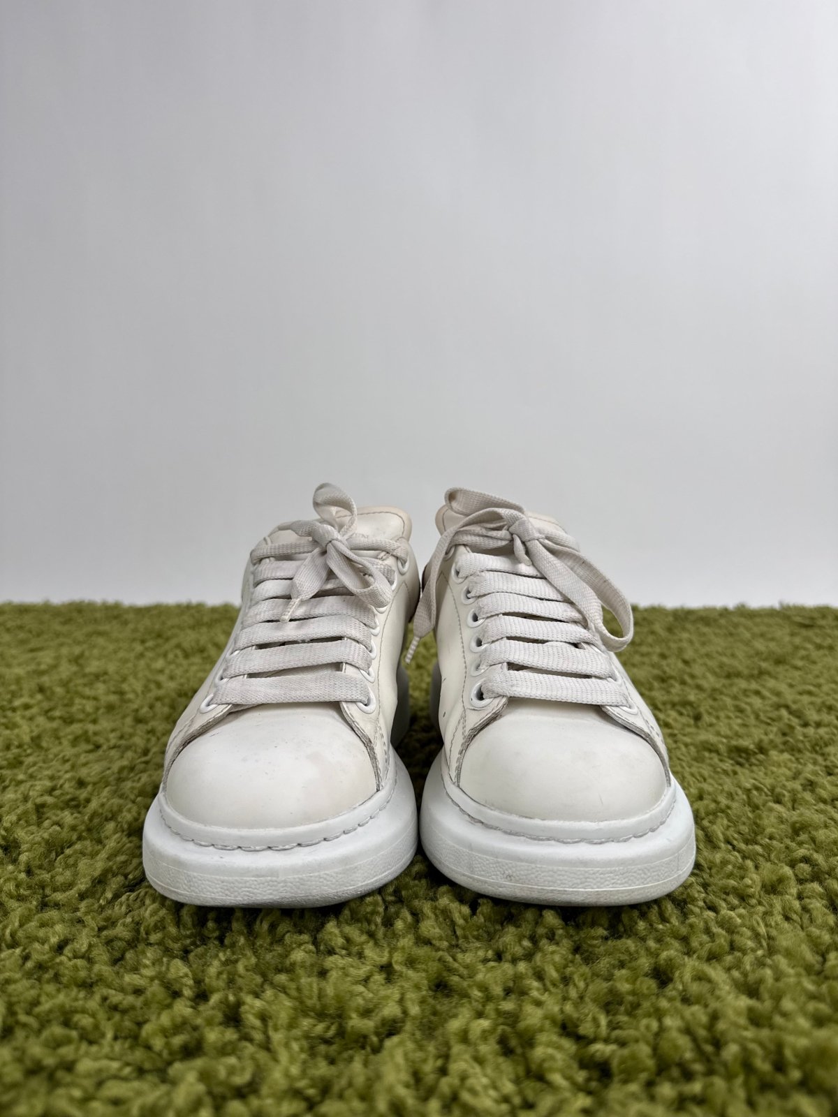 Alexander Mcqueen Sneaker Bianca 37n - Second Hand Di Fiore