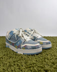 Louis Vuitton Trainer in Denim azzurra 6