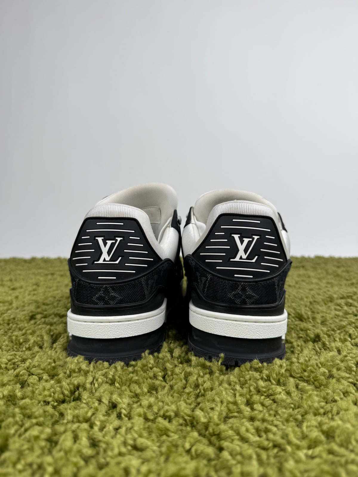 Louis Vuitton Trainer In denim Nero 7