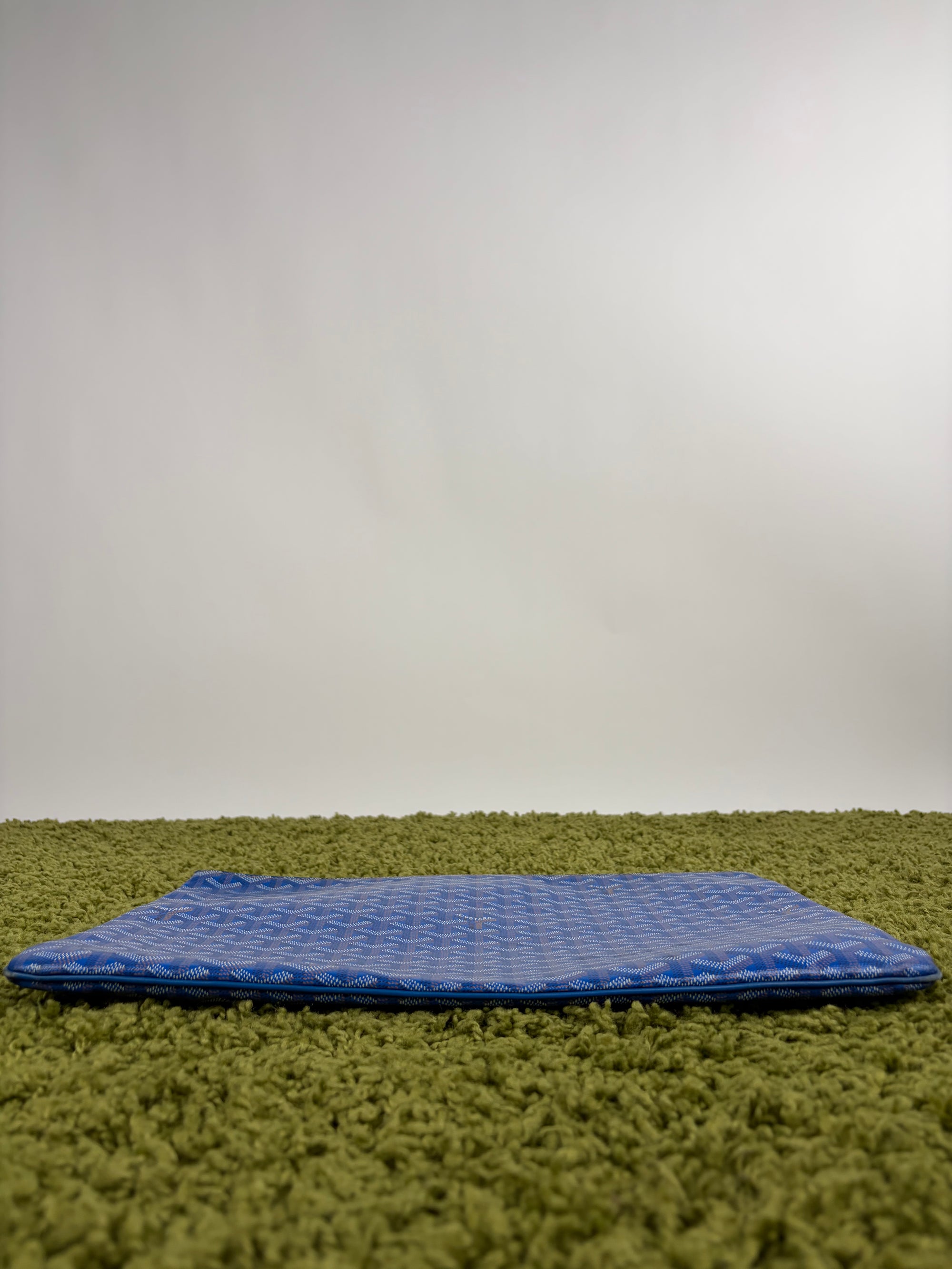 Pochette Goyard blu