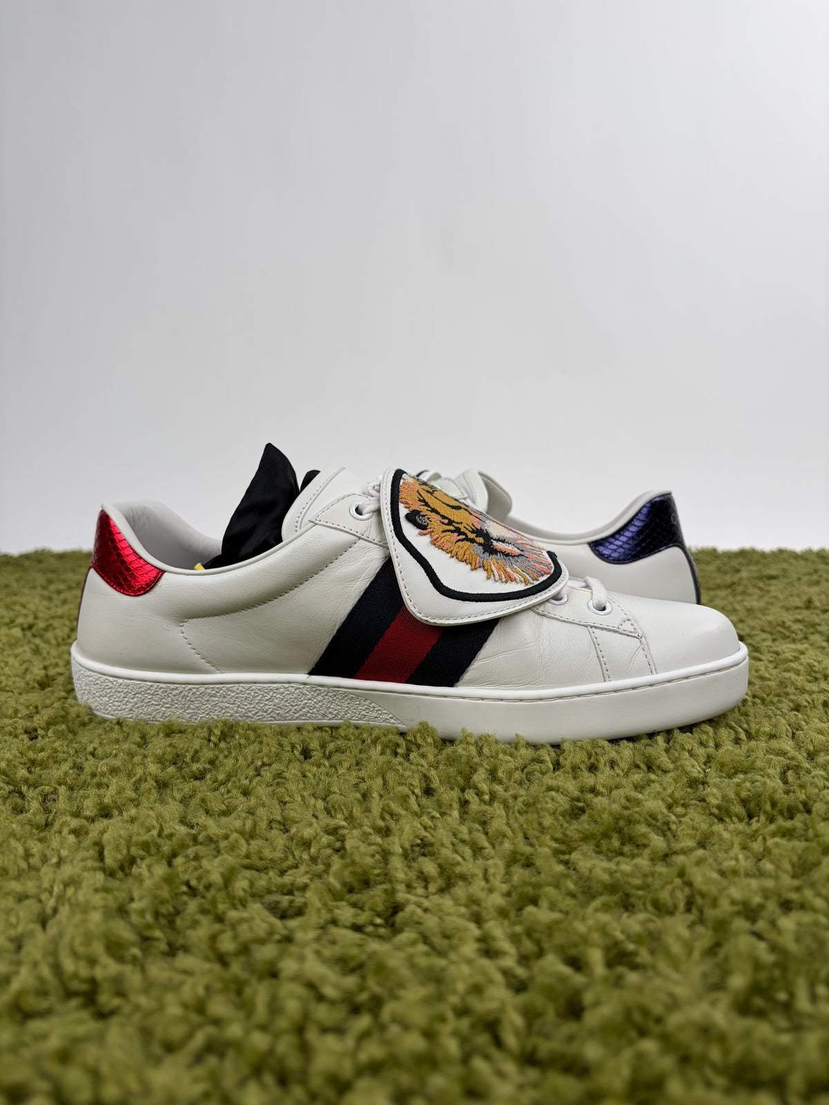 Gucci ace Tigre Bianco Multicolor 8