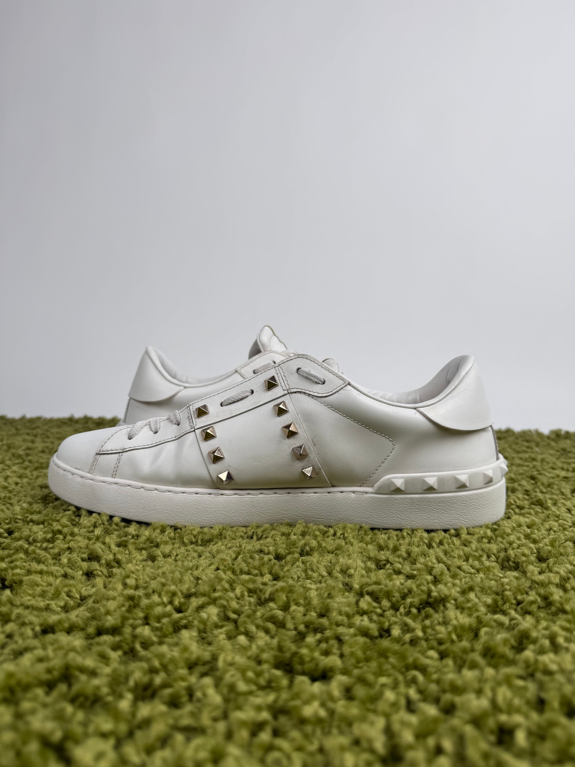 Valentino Rockstud Sneaker Bianca 45