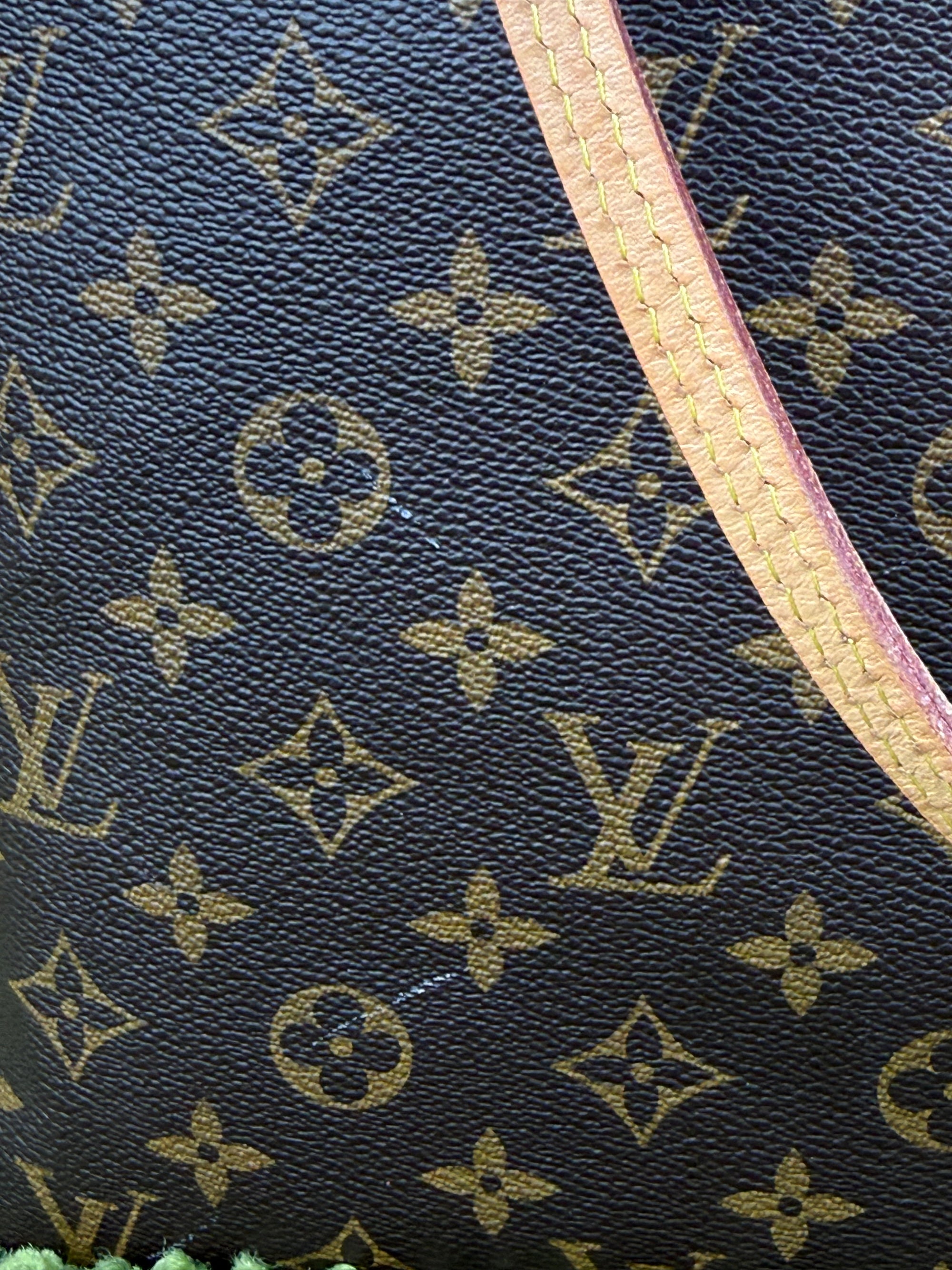 Borsa Neverfull GM Mon Monogram Louis Vuitton Marrone