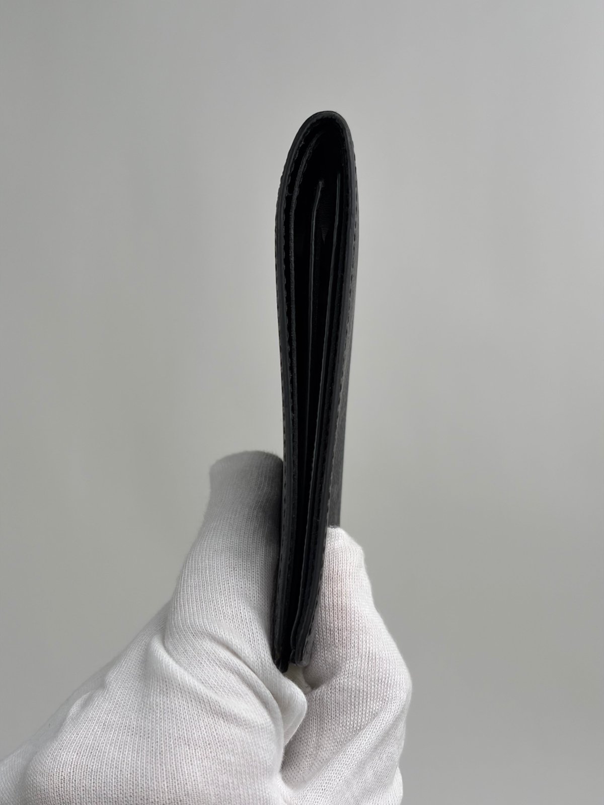 Portafoglio Louis Vuitton Slender Nero - Second Hand Di Fiore