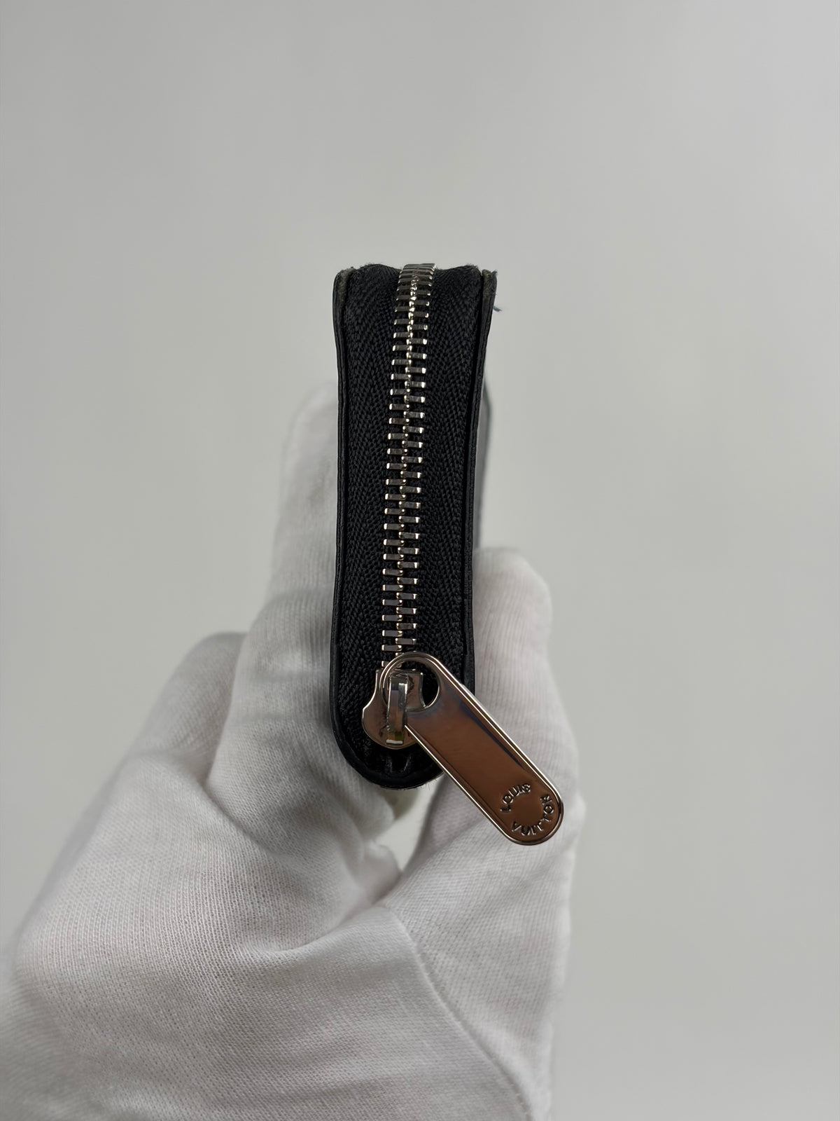 Portacarte Zippy In damier Graphite  Louis Vuitton Nero
