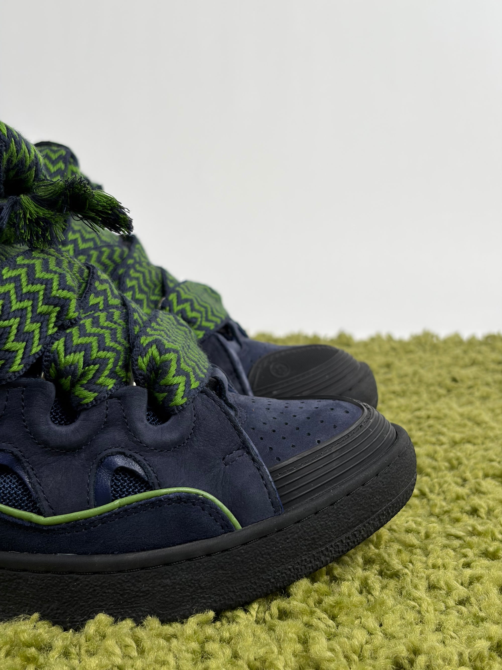 Lanvin Size 41 blu e verdi