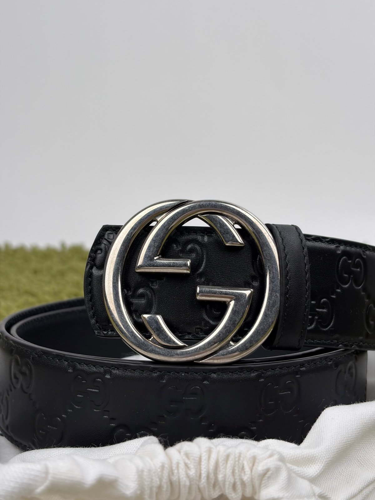 Cintura Gucci Nera 95/38 110cm - Second Hand Di Fiore