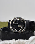 Cintura Gucci Nera 95/38 110cm