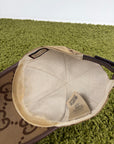 Cappello Gucci marrone e beige