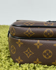 Borsa Messenger S Lock Louis Vuitton Marrone
