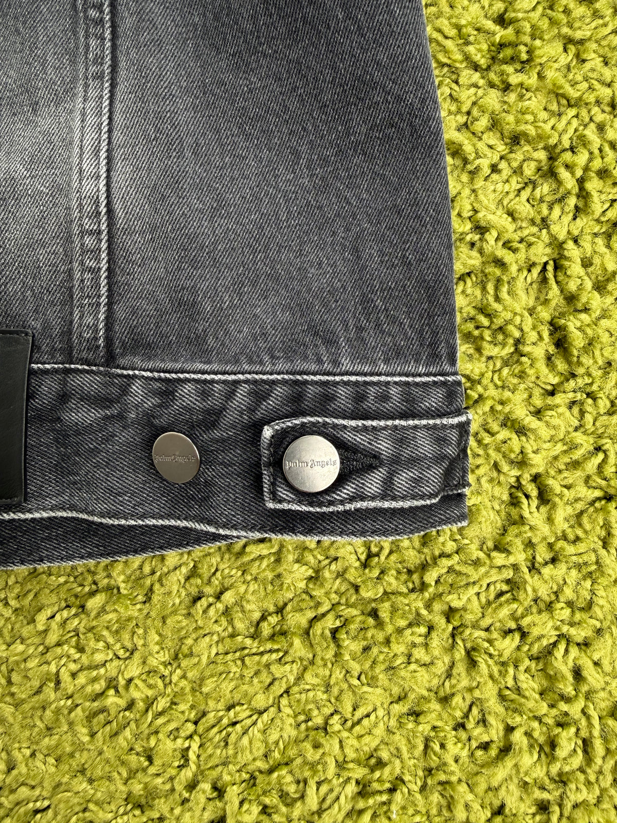 Completo Palm Angels In Denim Nero Giacca S Jeans M