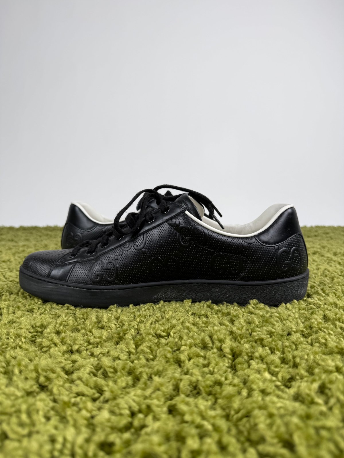 Gucci Ace low sneaker Nero 10 - Second Hand Di Fiore