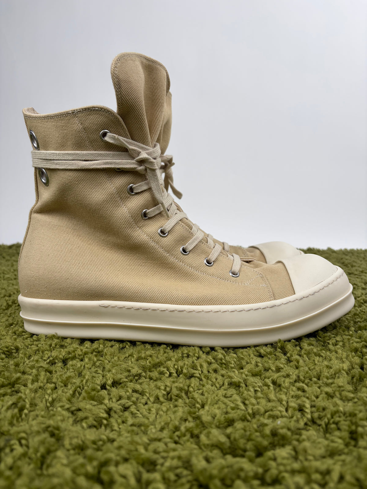 Rick Owens Ramones DRKSHDW  Beige 46