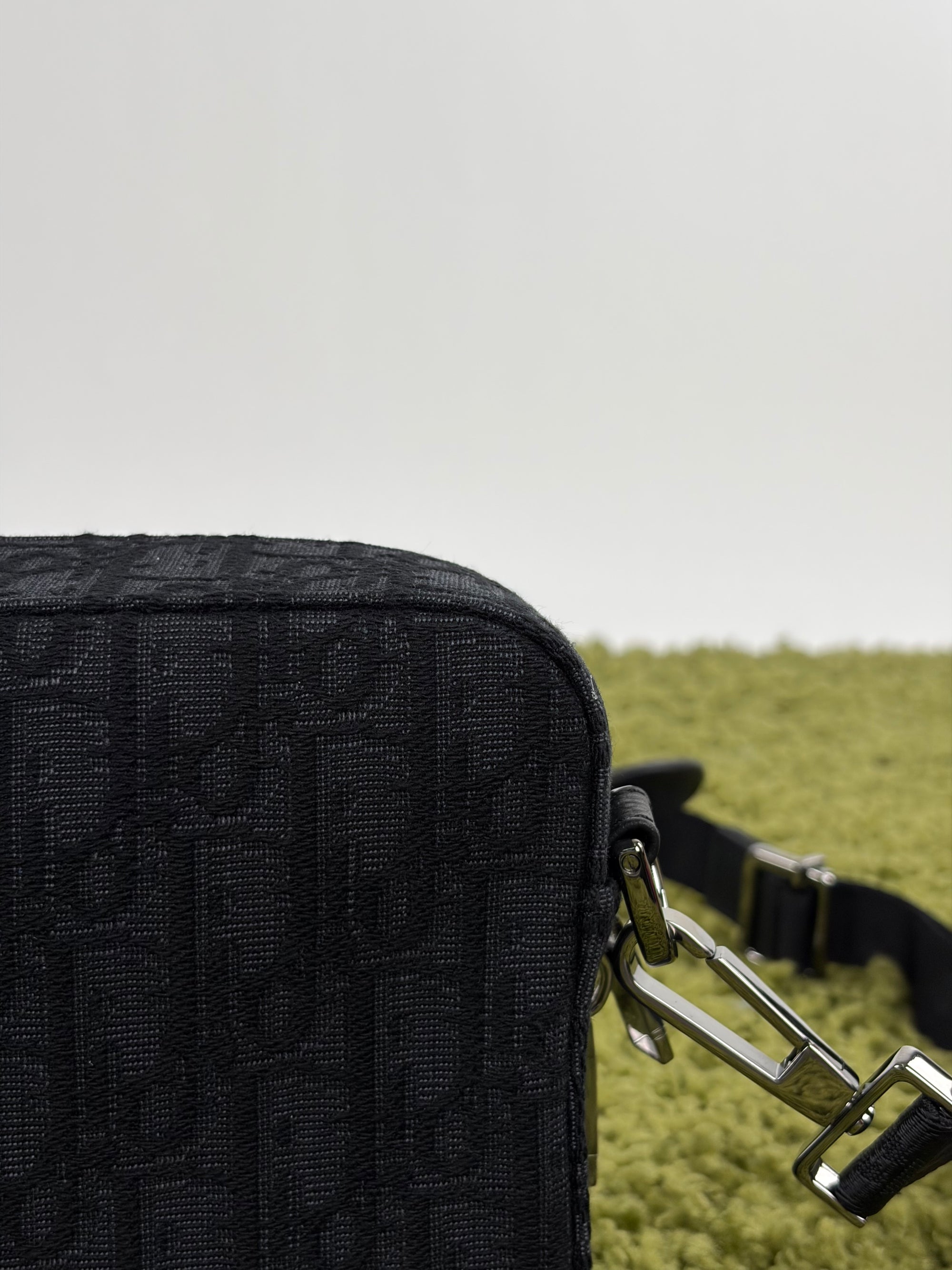 Borsello Dior monogram nero