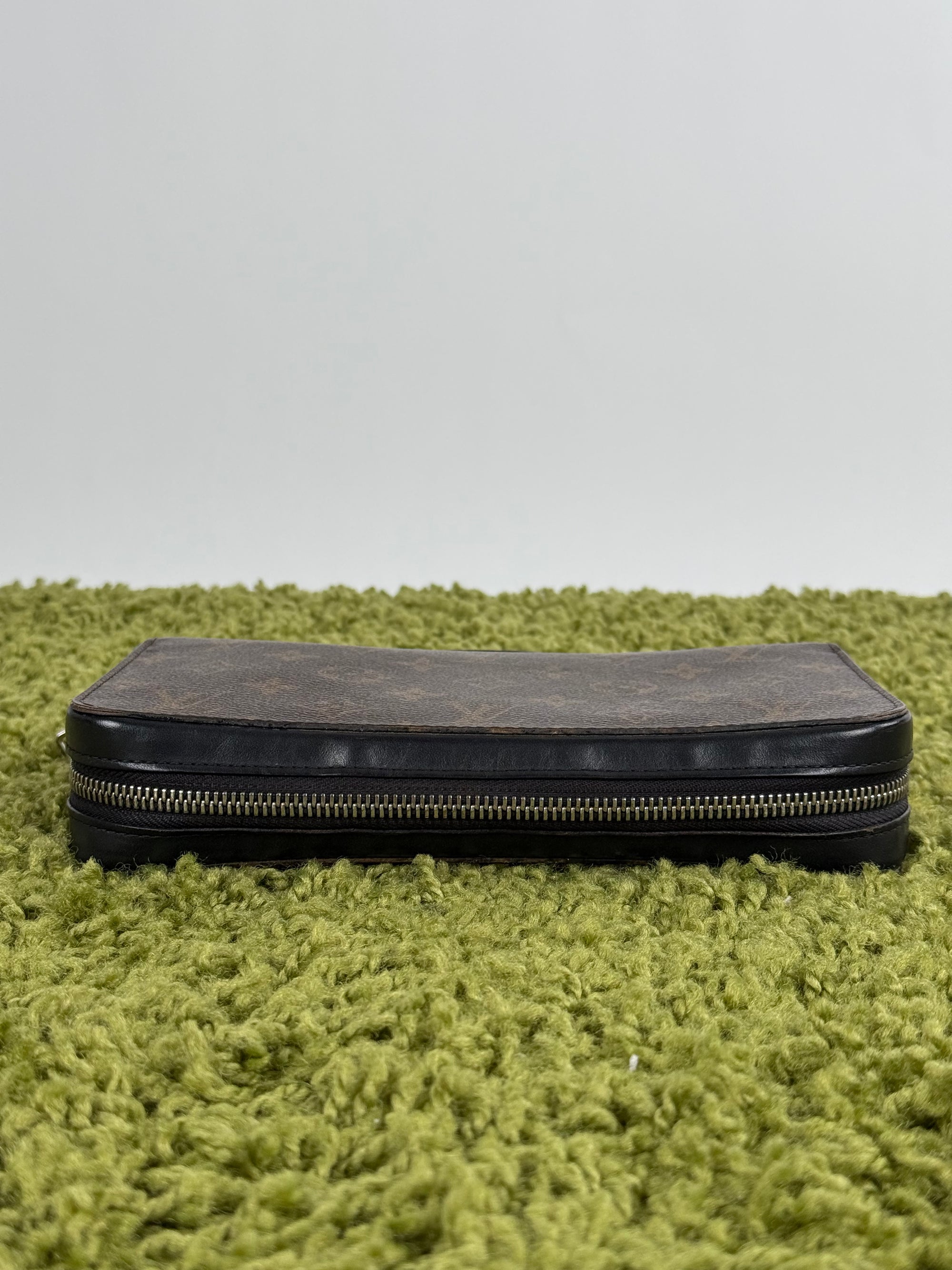 Portafoglio Monogram Macassar Zippy XL Louis Vuitton Monogram Marrone