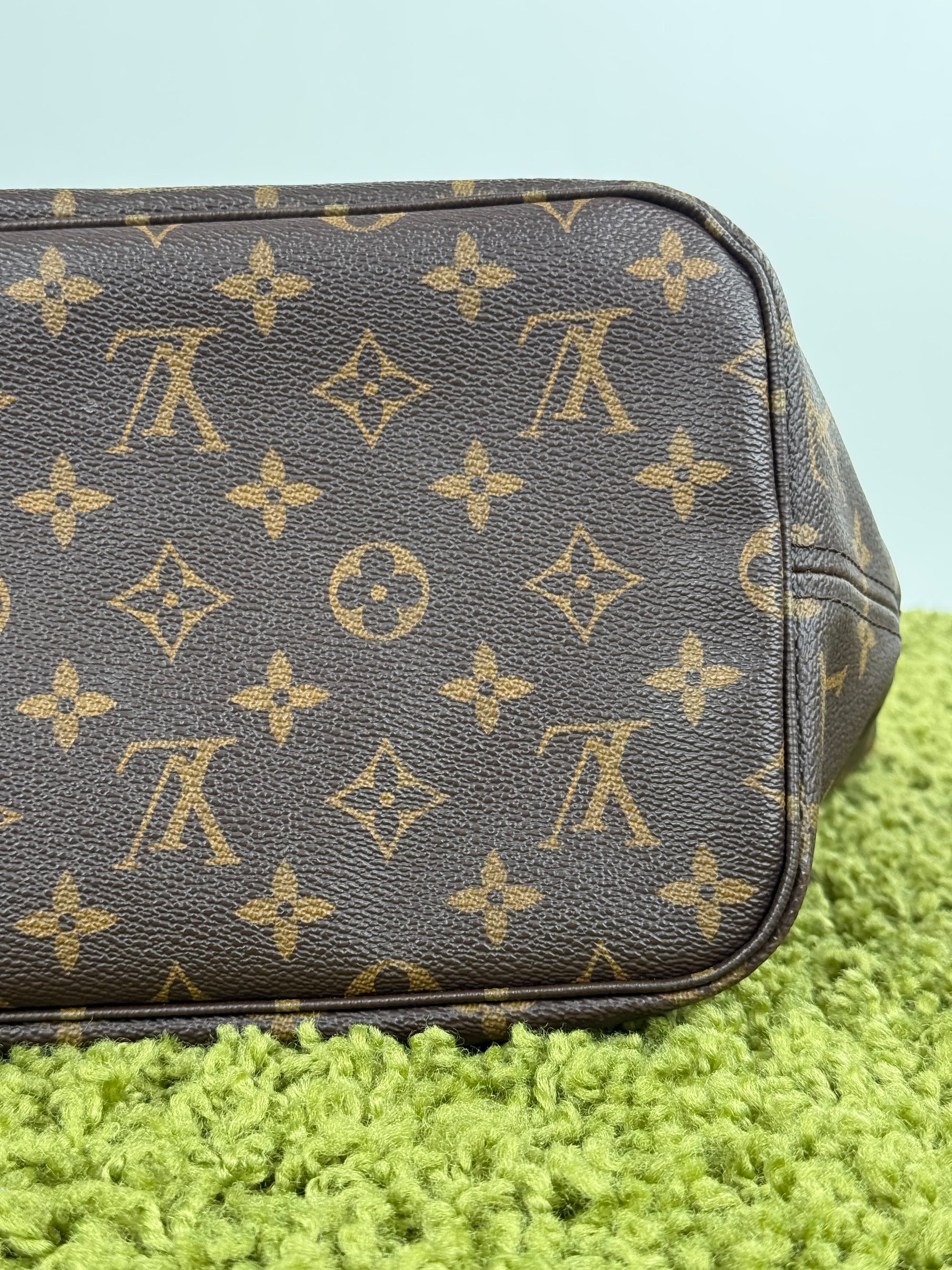 Borsa Neverfull GM Mon Monogram Louis Vuitton Marrone