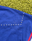 T shirt Supreme Size L blu rossa e bianca
