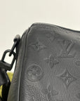 Borsone keepall Louis Vuitton Bandoulière 50 Nera