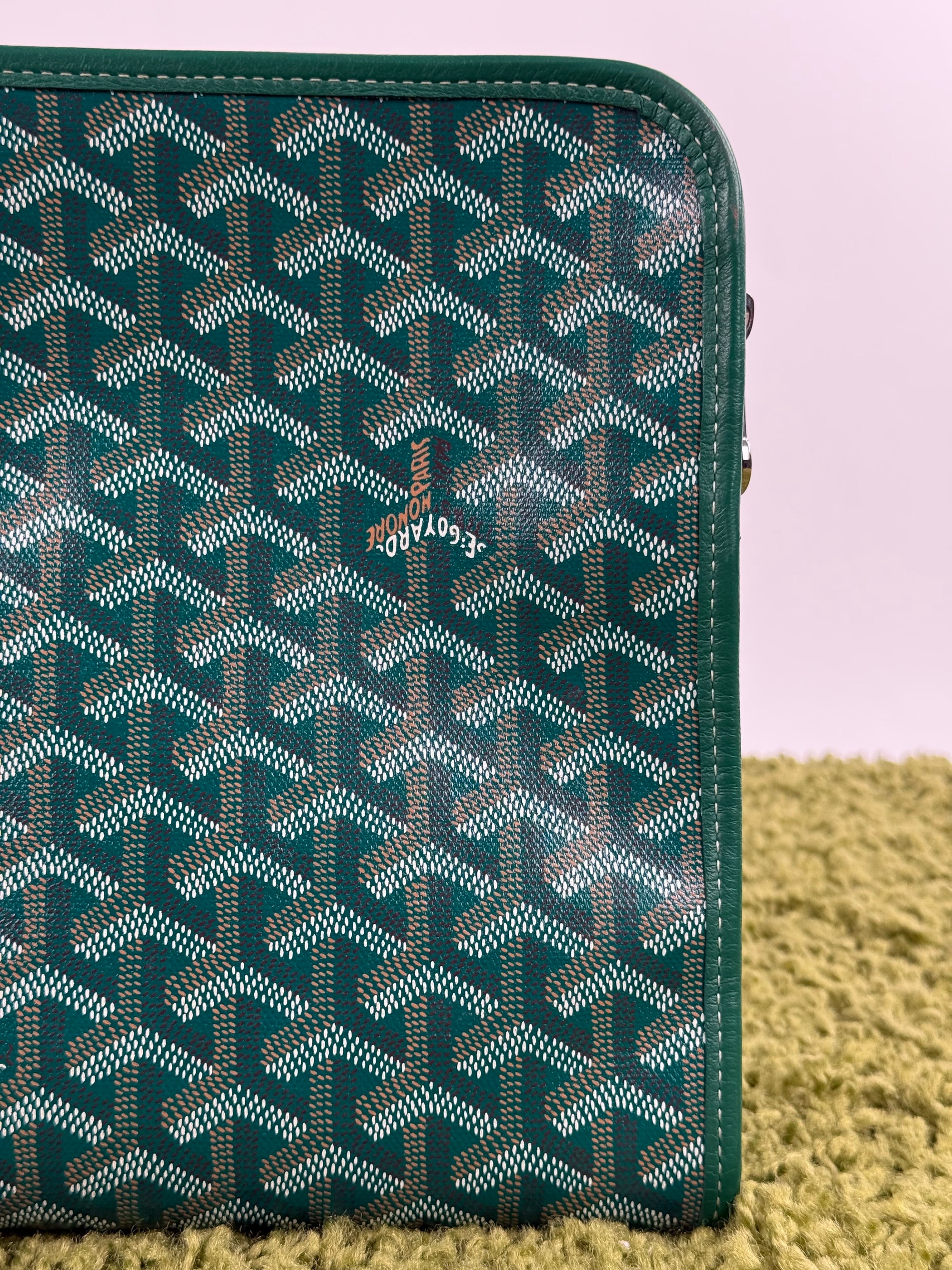 Beauty Case Goyard Jouvencè Verde