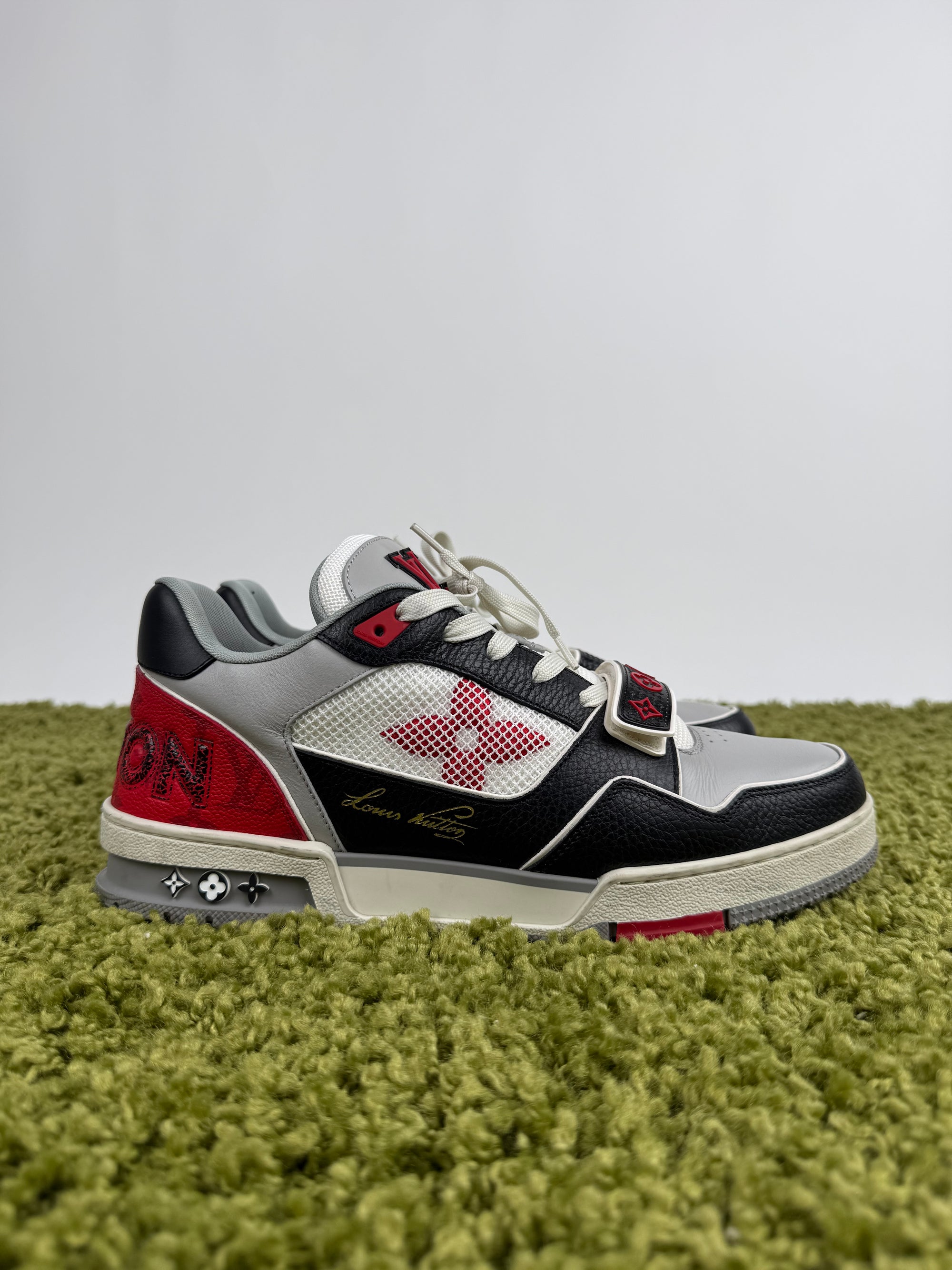 Louis Vuitton Trainer Nera multicolor 9