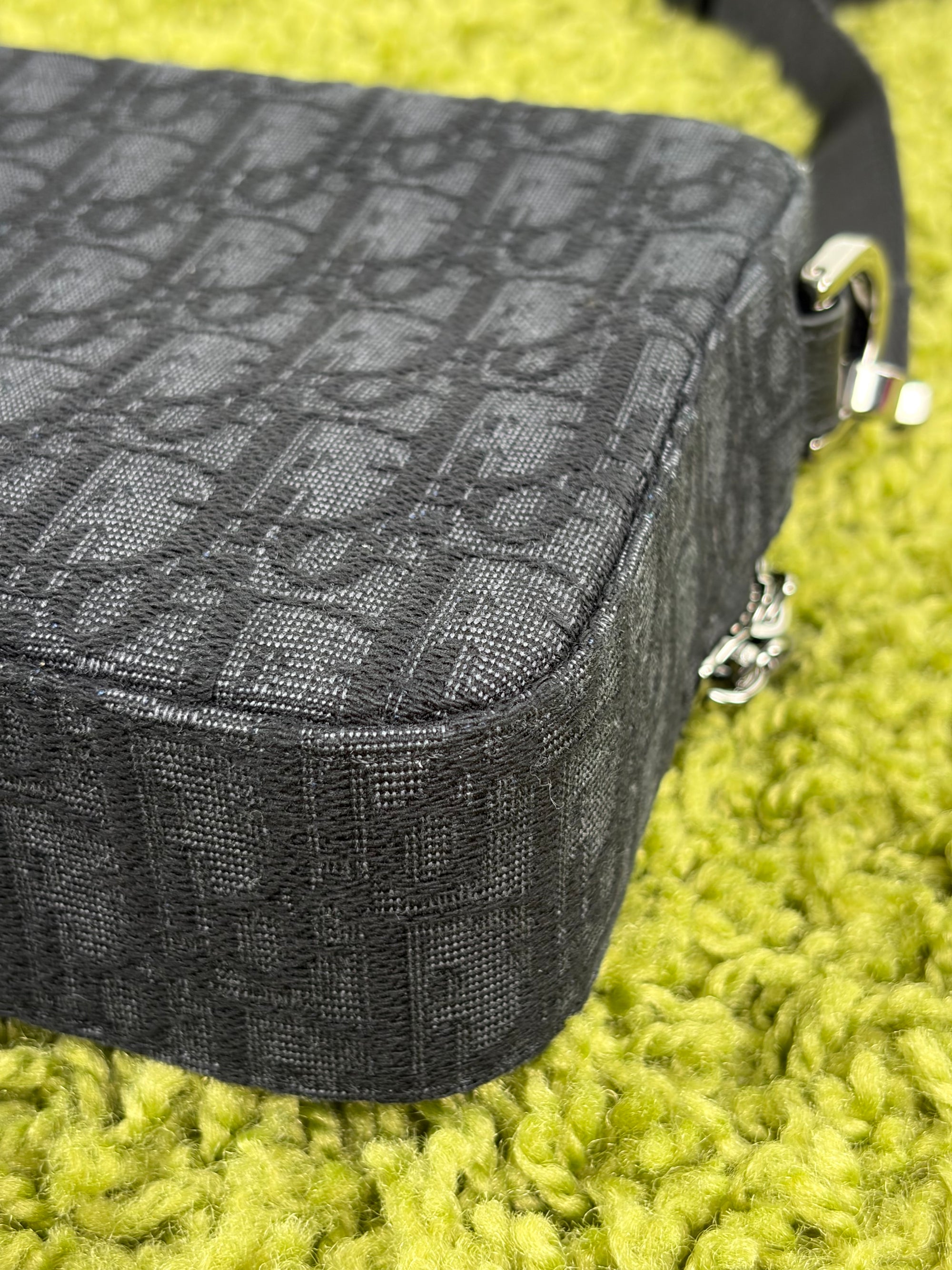Borsello Dior monogram nero