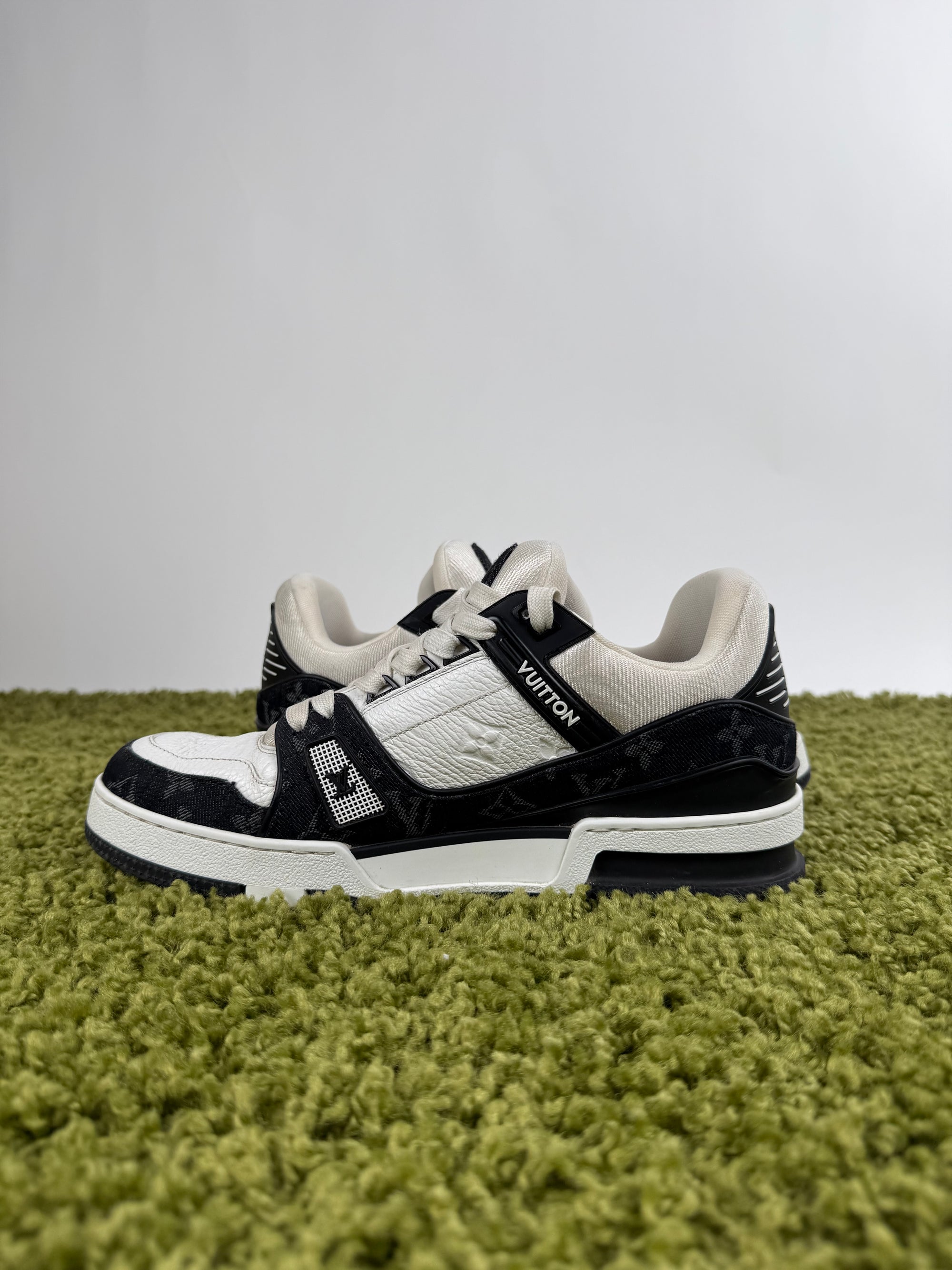 Louis Vuitton Trainer in denim Nera 8