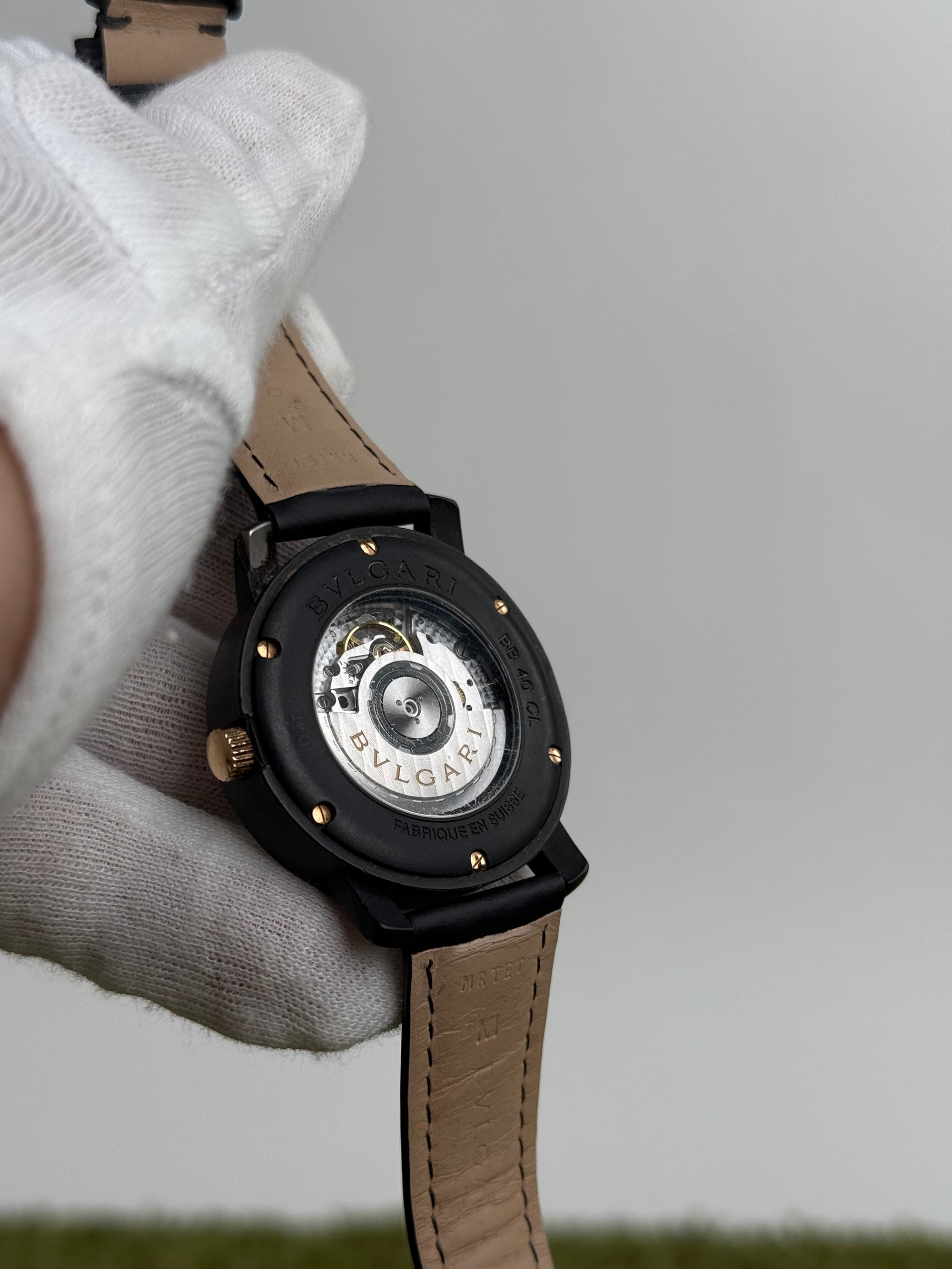 Orologio Bulgari CARBONGOLD 40 mm numero di referenza 102248