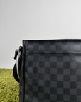 Borsello Messenger District Louis Vuitton Grigio