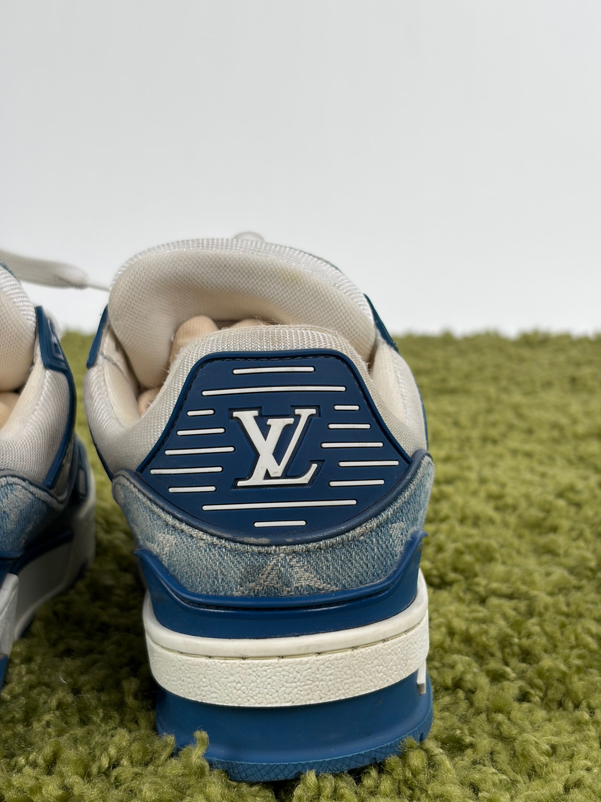 Louis Vuitton trainer Size 35 calza 36 bianca e blu